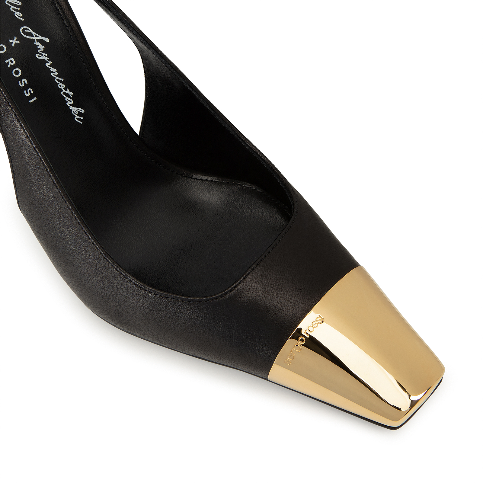 Slingbacks Black High heel: 95mm, Evangelie - Slingbacks