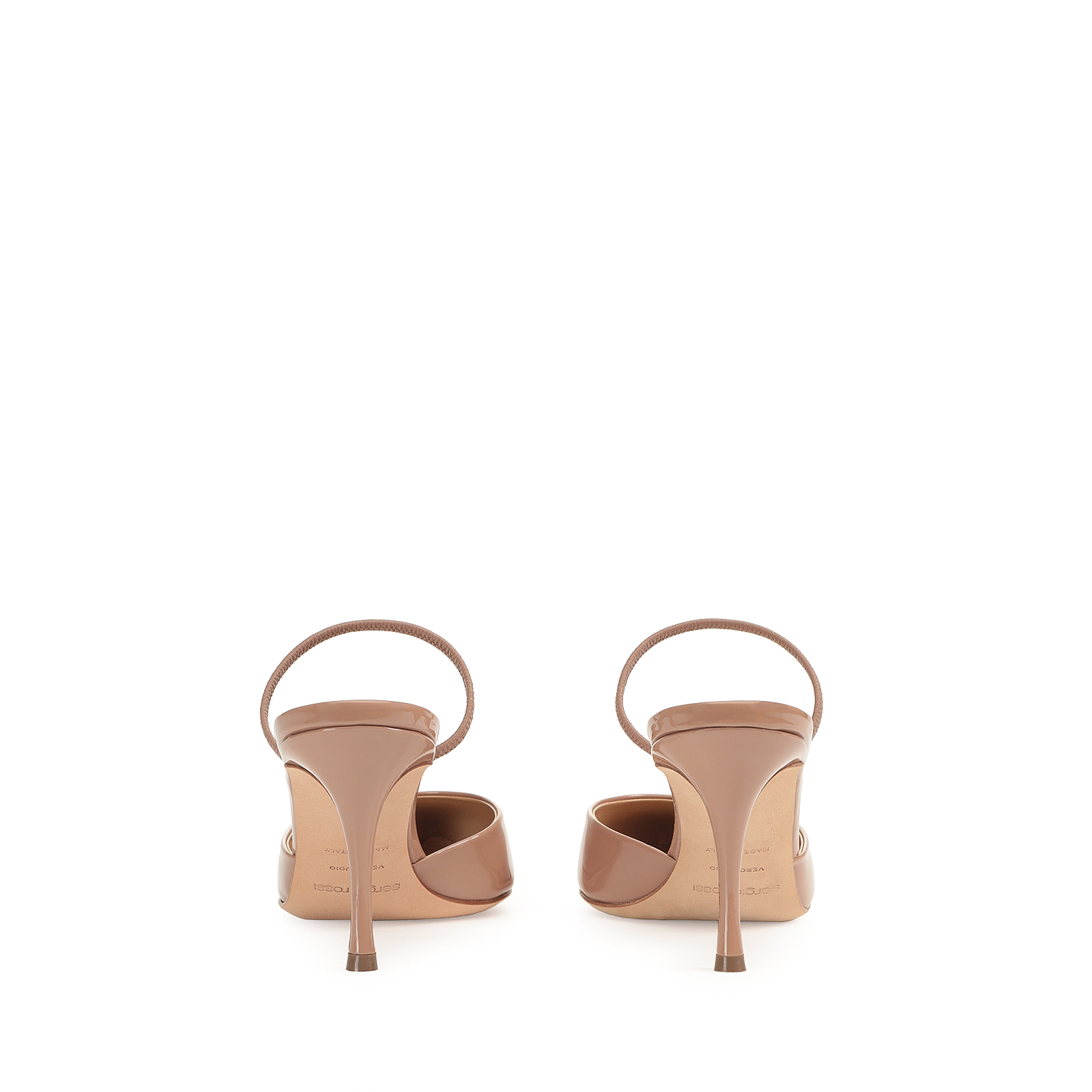サンダル・ミュール Sergio Rossi Godiva Bon Ton Slingback Vernice Bianco 75mm Godiva Slingback White|Bridal – Sergio Rossi
