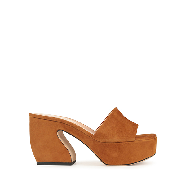 サンダル【SERGIO ROSSI】関税込み送料無料 スクエアヒール 無地 サンダル ブラック ミッドヒール: 60mm, sr Jane - Sandals
