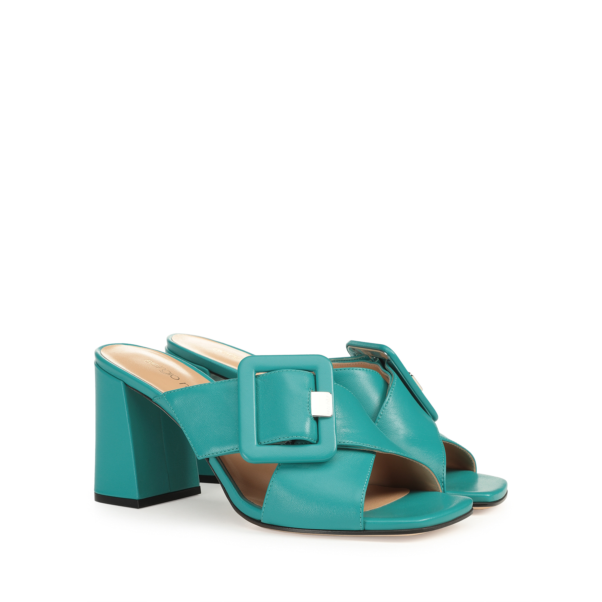 Sandals Blue High heel: 80mm, sr Mia | Sergio Rossi