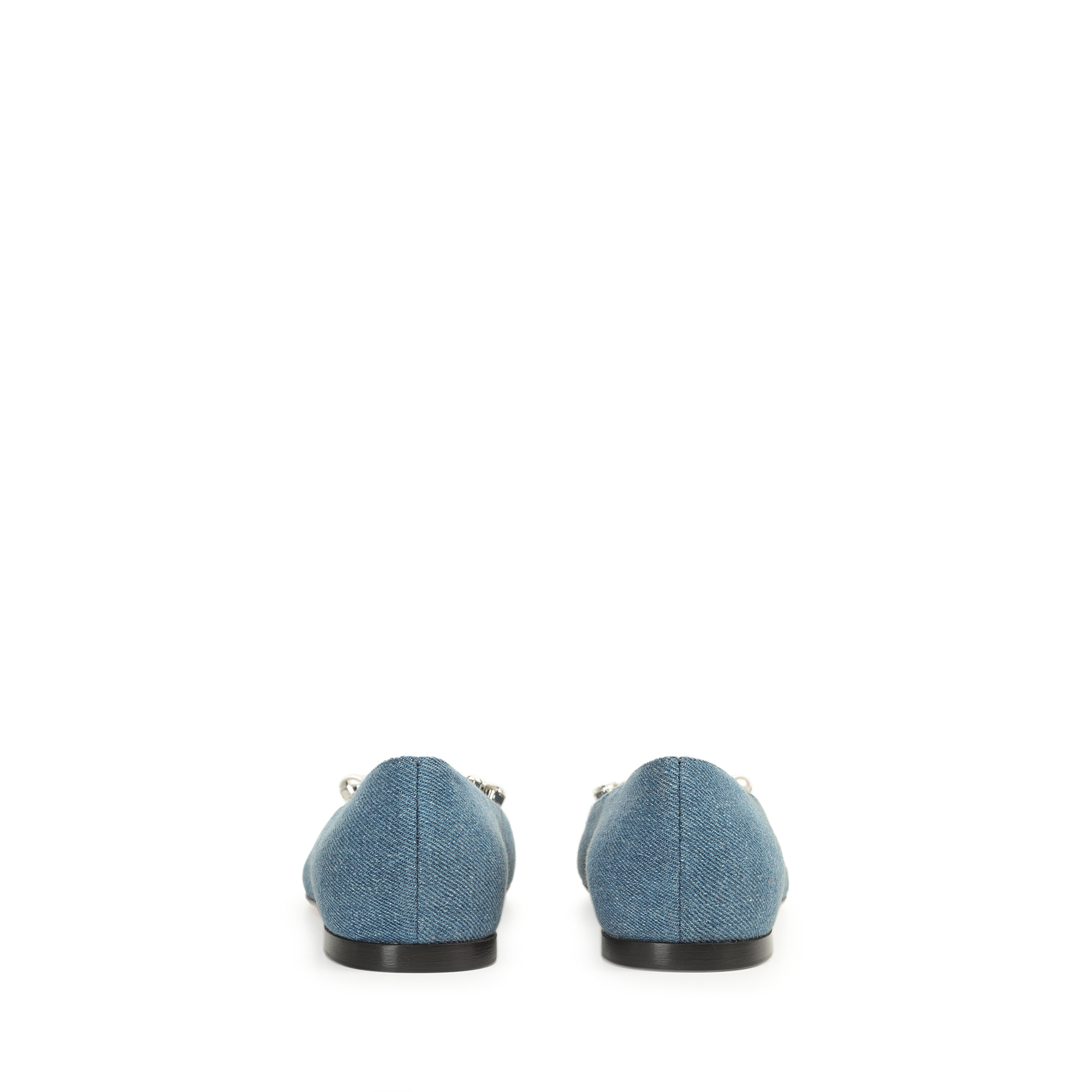 SS25新作★Sergio Rossi★sr Godiva Precious-Ballerinas Indigo Ballerinas Blue Flat: 10mm, sr Godiva Precious - Ballerinas