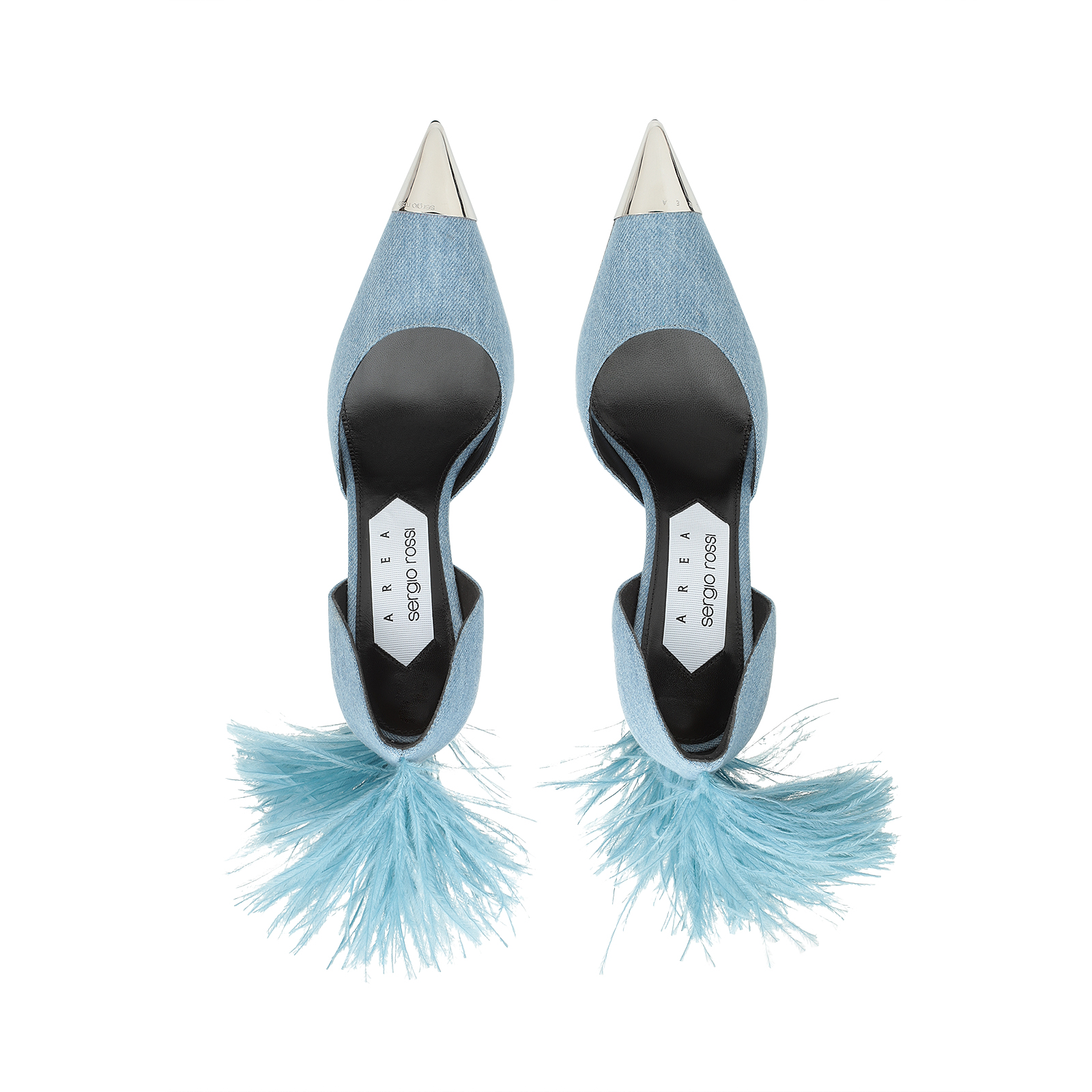 ☆Sergio Rossi☆セール!Pump Gruppo A HH080mm military Pumps Blue High heel: 95mm, Amazona | Sergio Rossi