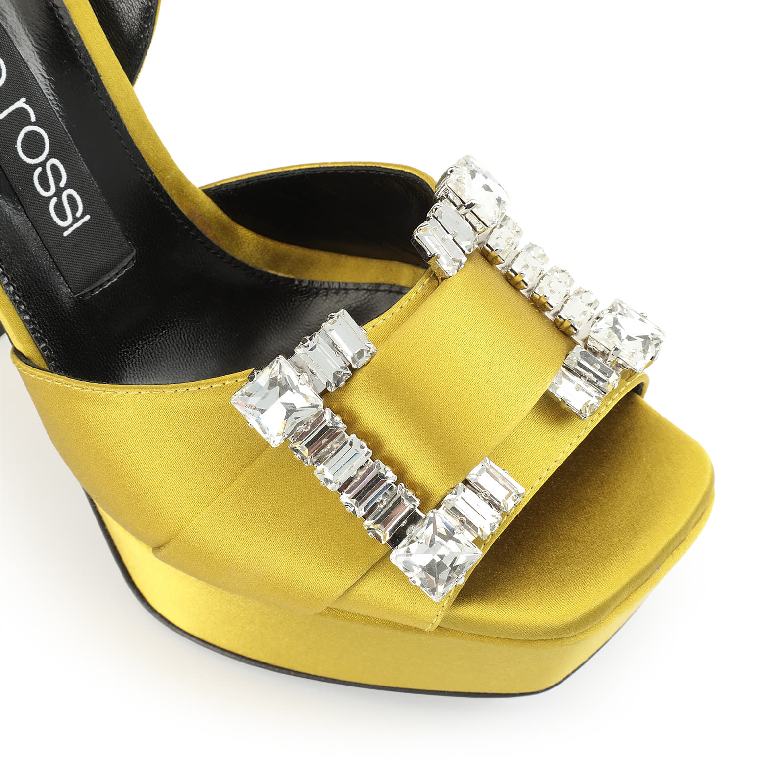 Sandals Yellow High heel: 80mm, sr Prince - Sandals Chartreuse 
