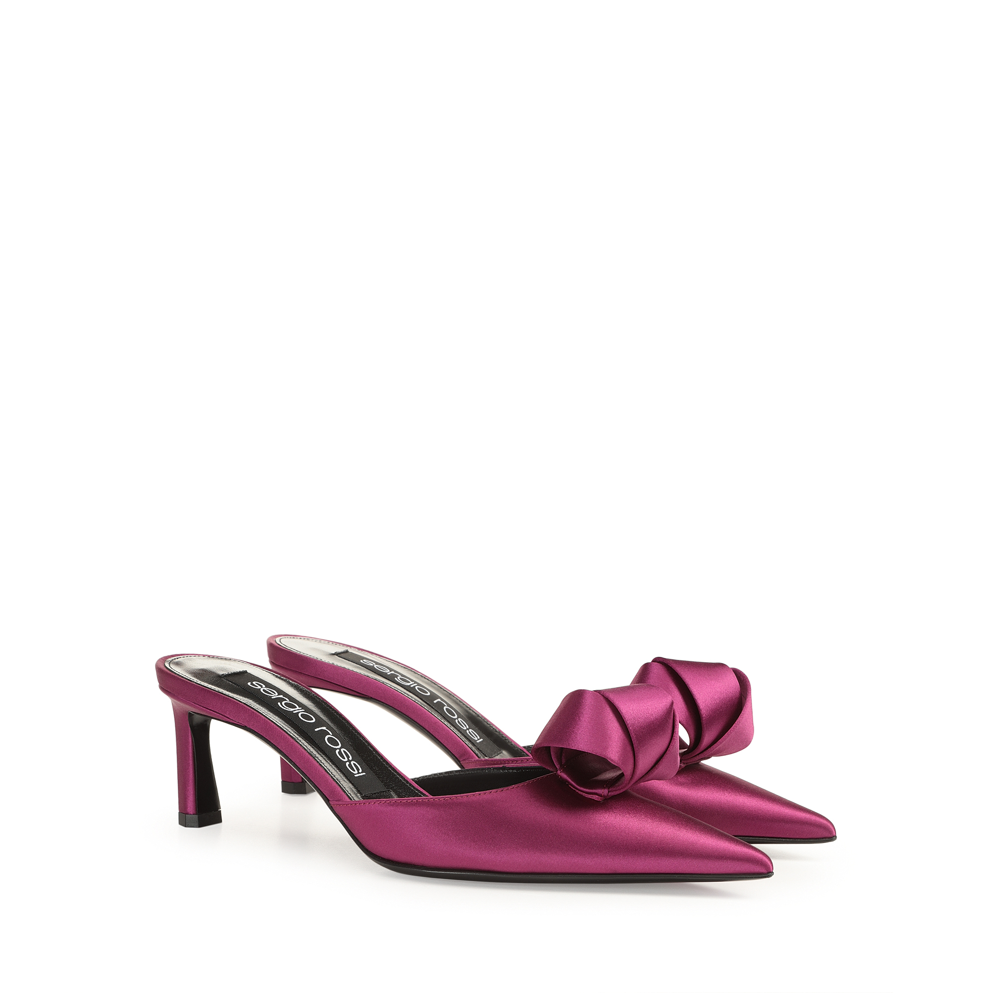 Sandals violet Mid heel: 60mm, sr Bigoudi - Sandals