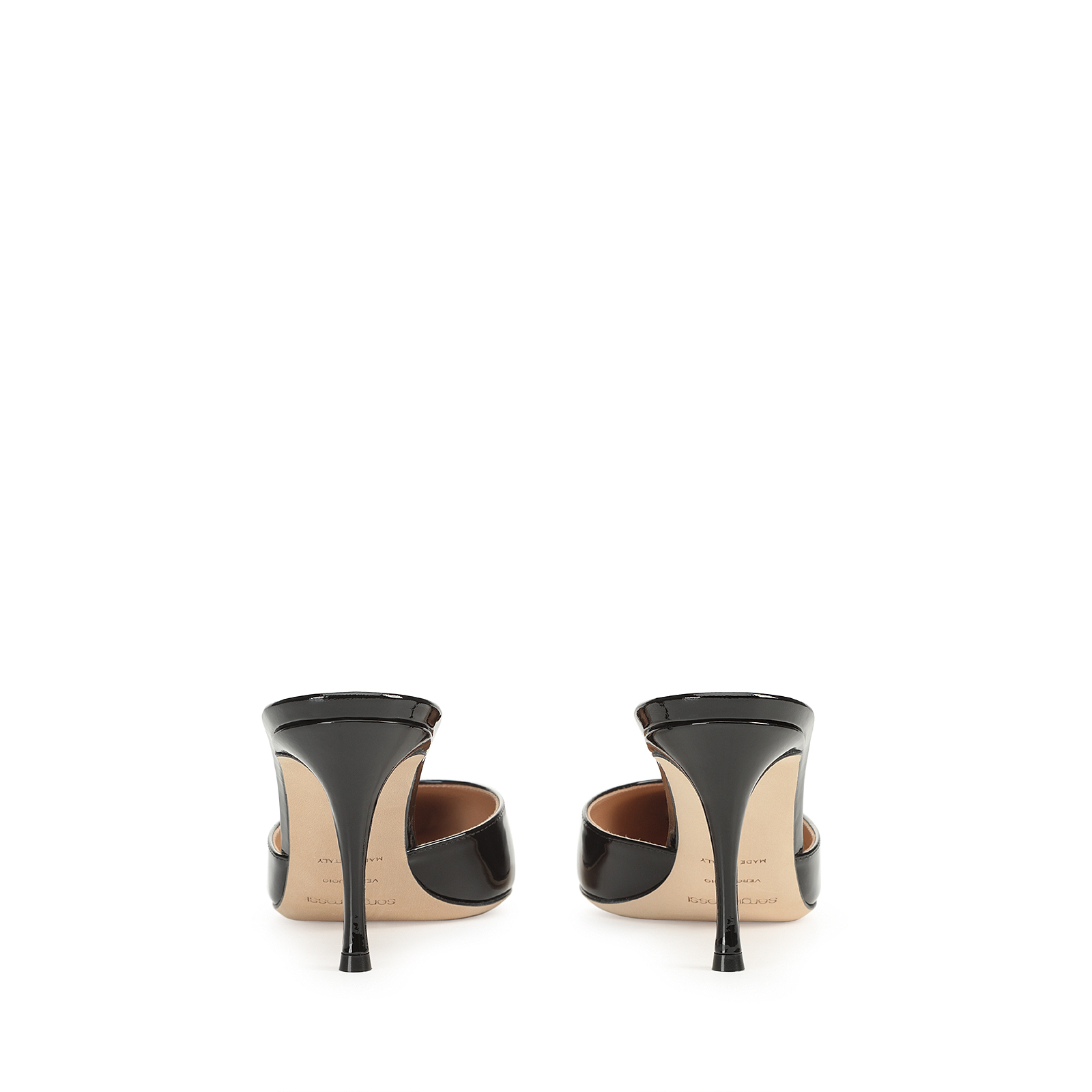 Sandals Black Mid heel: 75mm, Elegance | Sergio Rossi
