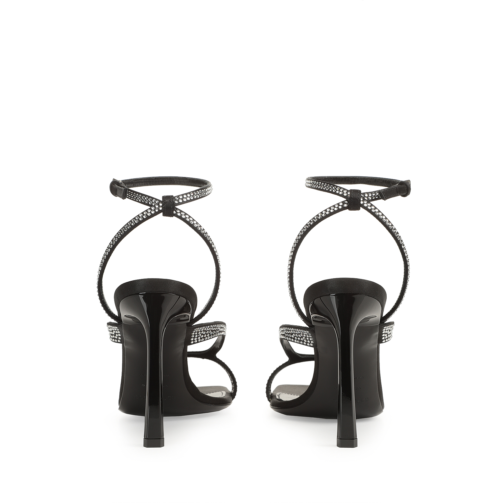 Sandals Black High heel: 95mm, sr Aracne | Sergio Rossi