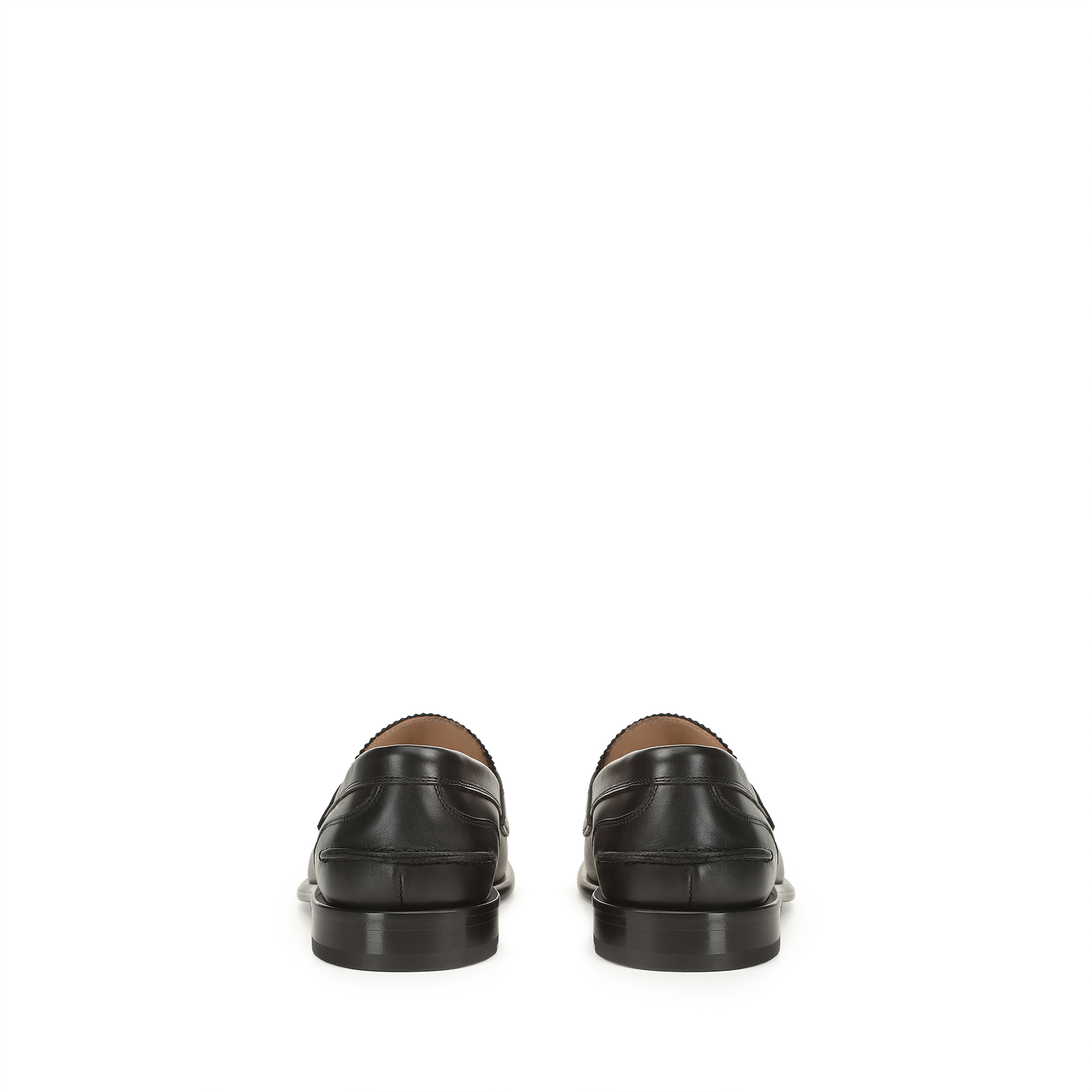 ローファー ブラック ローヒール: 15mm, sr Sea Scale - Loafers