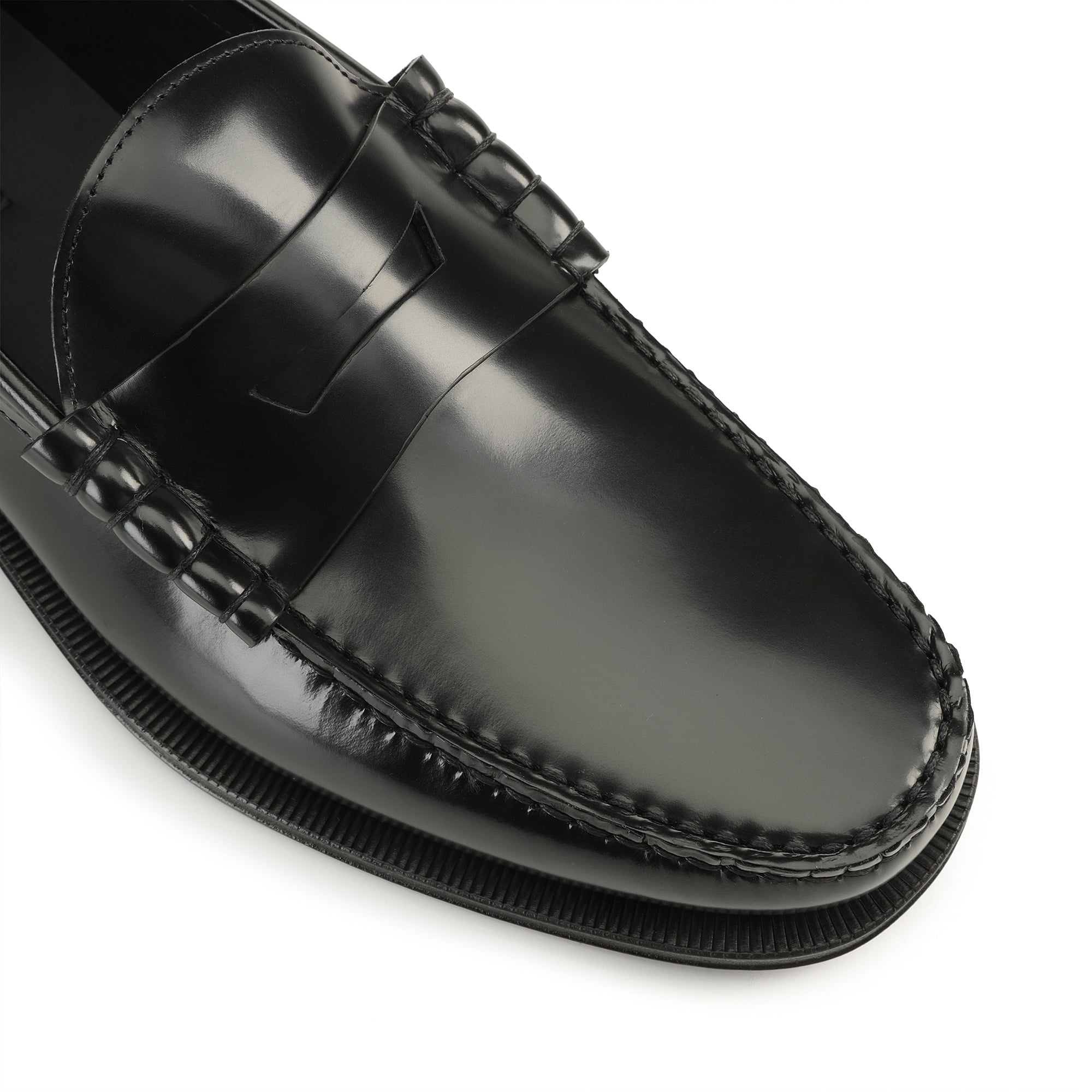 Loafers Black Low heel: 15mm, sr Signature - Loafers Black