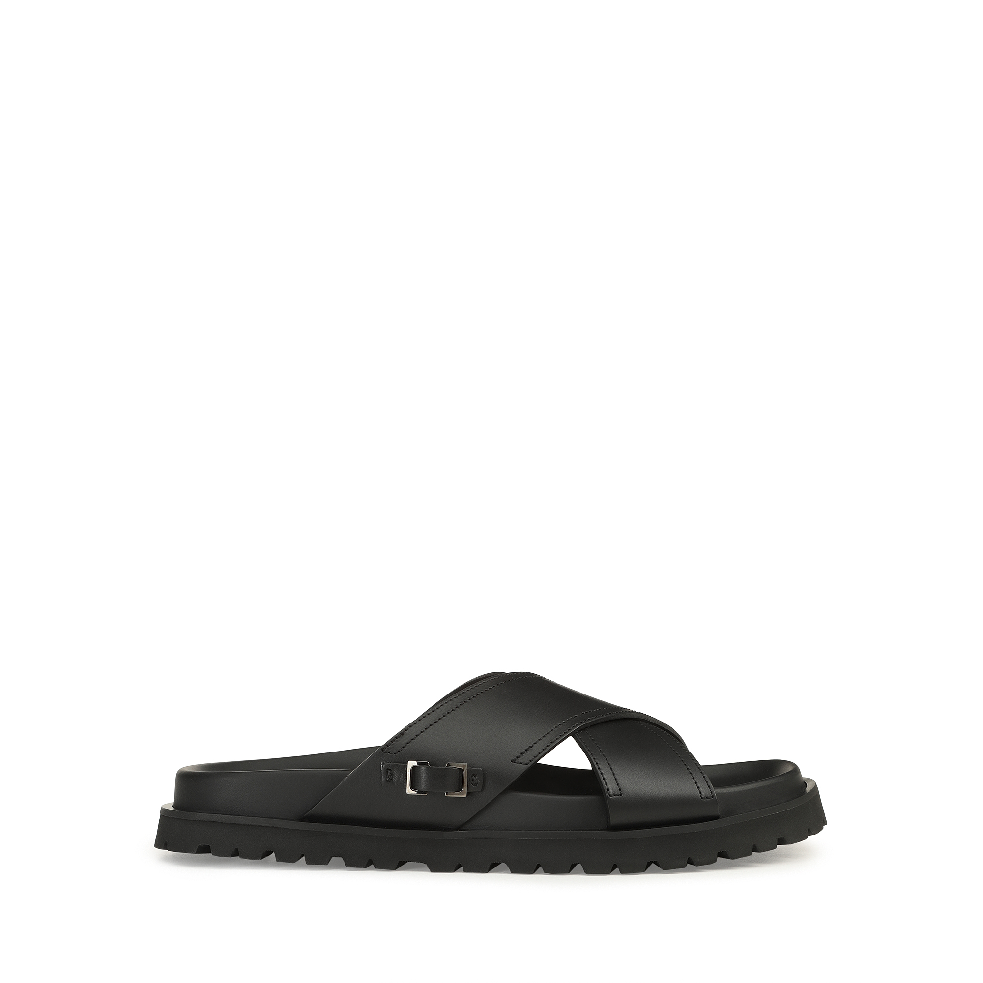 サンダル ブラック ローヒール: 15mm, sr1 - Sandals Black