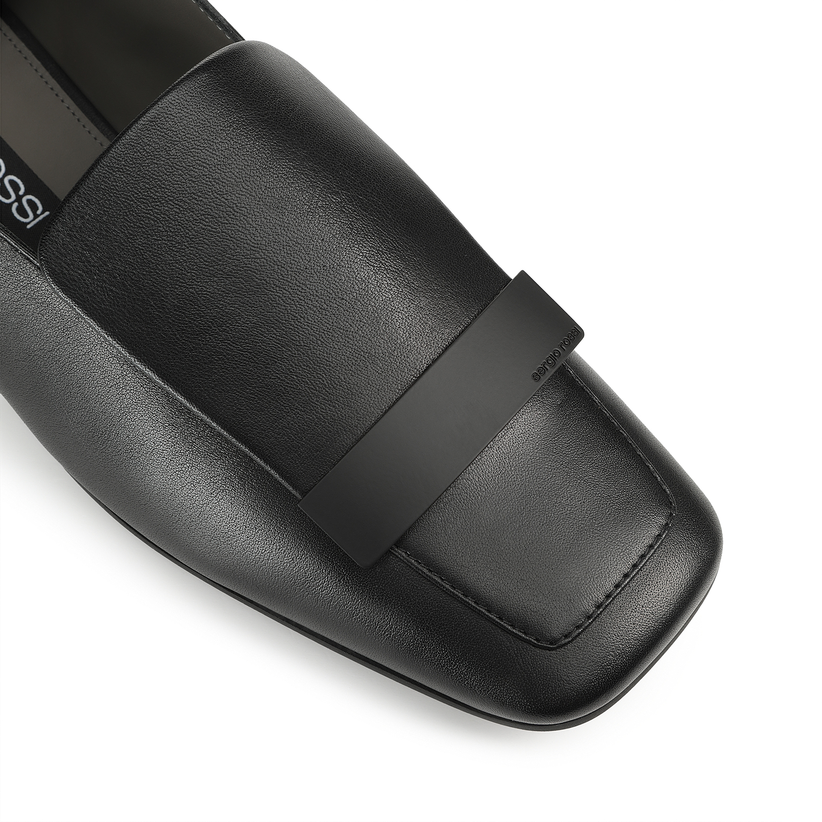 ローファー ブラック フラット: 5mm, sr1 - Slippers Black