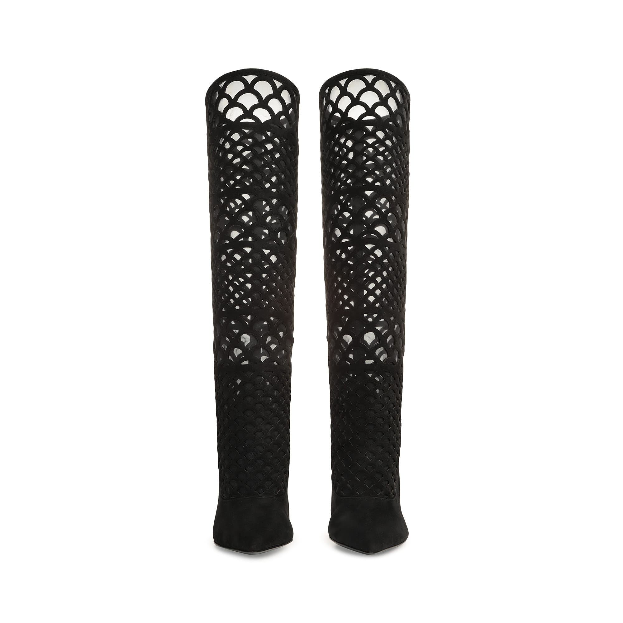 Boots Black High heel: 90mm, sr Mermaid | Sergio Rossi
