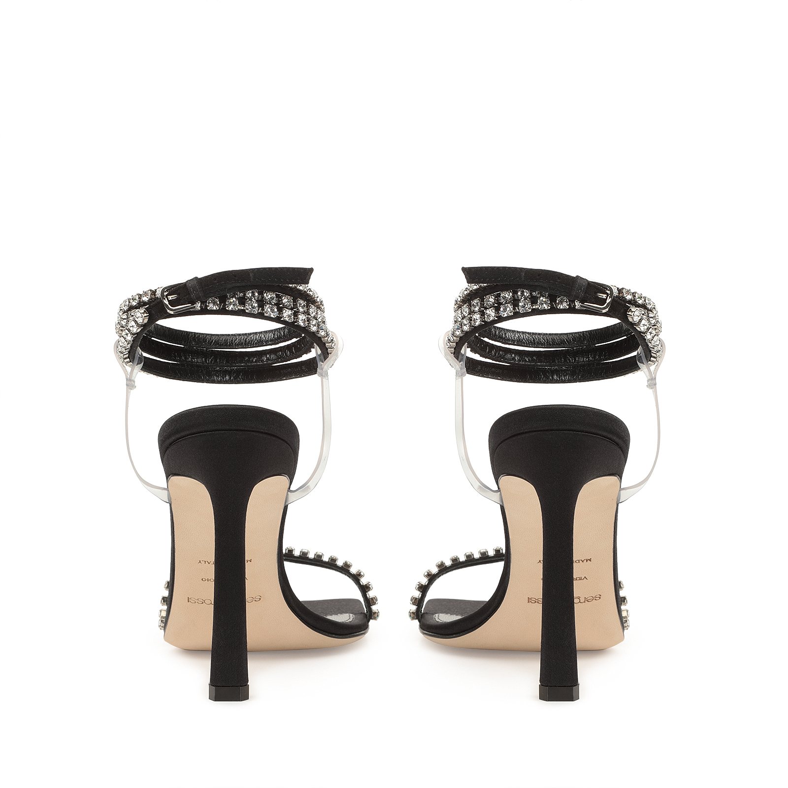 靴 Sergio Rossi EU 37 1/2 Sergio Rossi Black Sandals - size 37 1/2 ○ Labellov ○ Buy