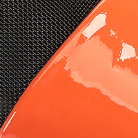 Godiva, mandarine, swatch-color