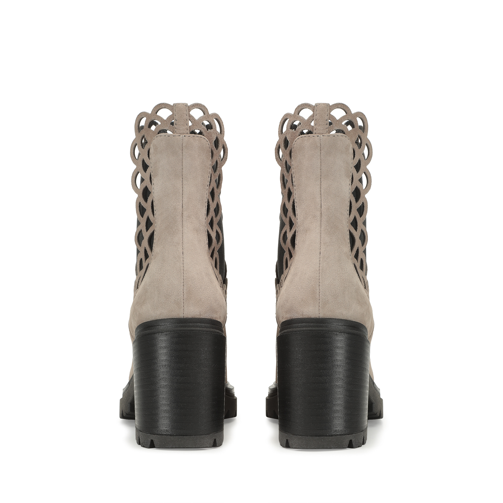 Booties Grey Mid heel: 55mm, sr Mermaid - Booties Taupe