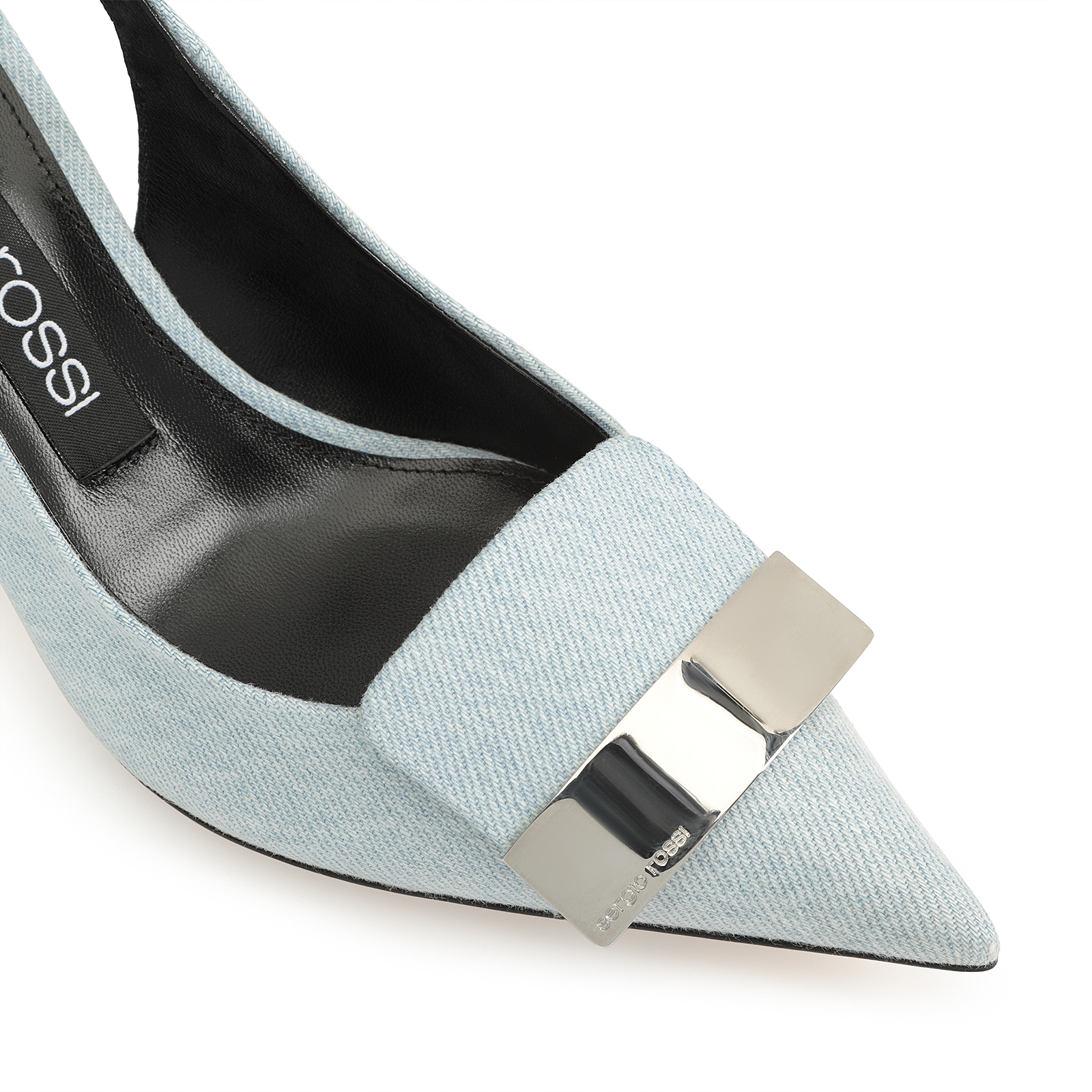 Slingbacks light blue Mid heel: 75mm, sr1 - Slingbacks Light