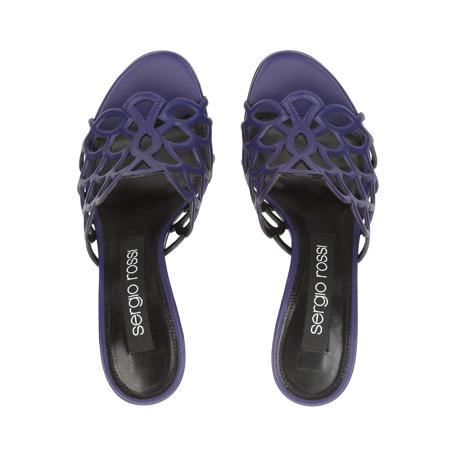 Sergio Rossi sr Mermaid 60mm leather sandals - Purple