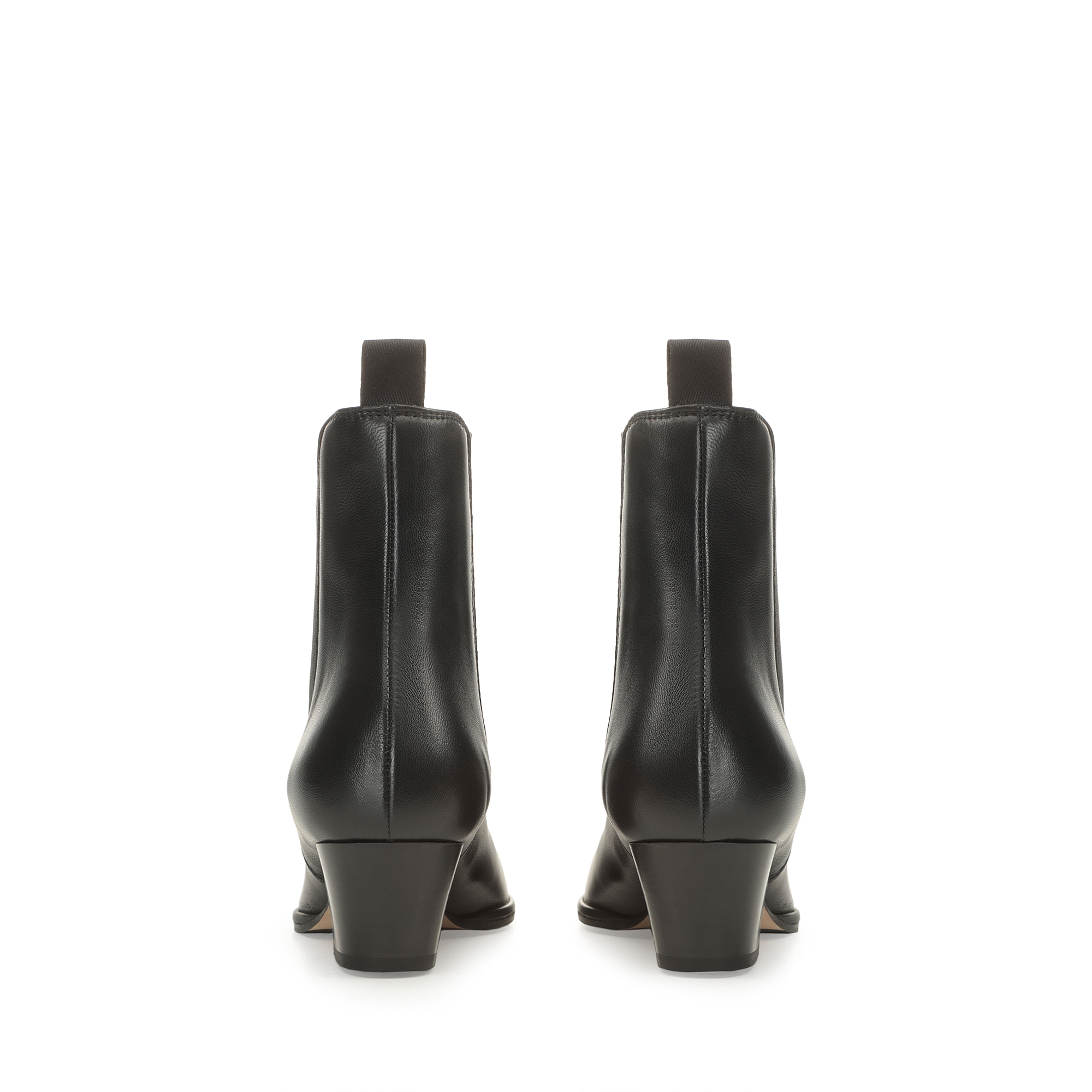 Booties Black Low heel: 45mm, Carla - Booties Black | Sergio