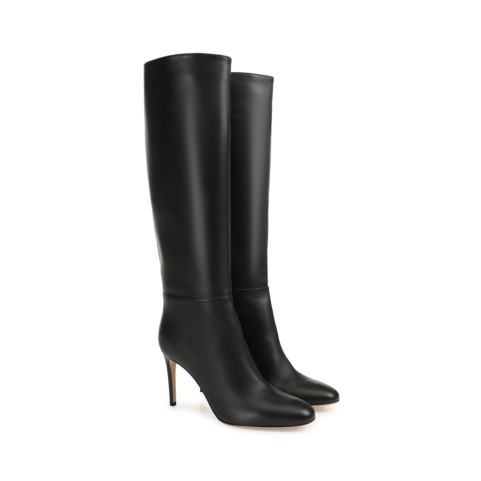 ブーティ ブラック ハイヒール: 80mm, sr Nora - Booties Black