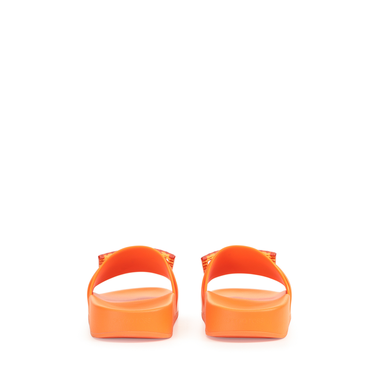 【足元を主役に☆】SERGIO ROSSI フラット sr Jelly サンダル Sandals Black Flat: 10mm, sr Jelly - Sandals Black | Sergio
