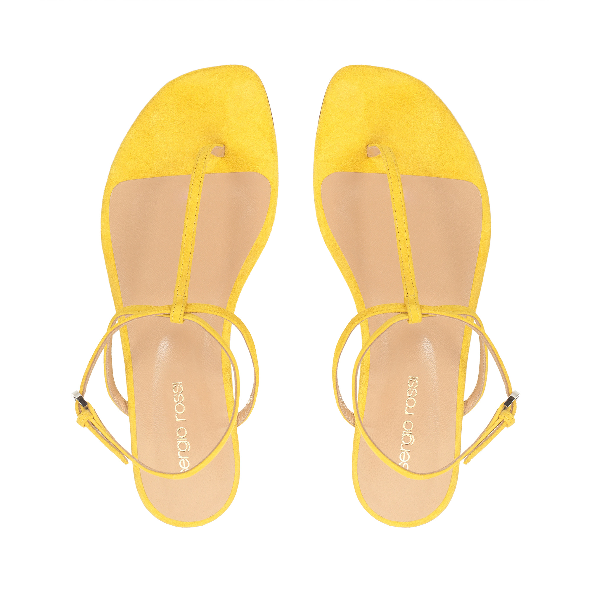 直営店‐Sergio Rossi‐ SALE♪ DAFNE 1cm サンダル サンダル レッド ローヒール: 15mm, sr Agate - Flat sandals