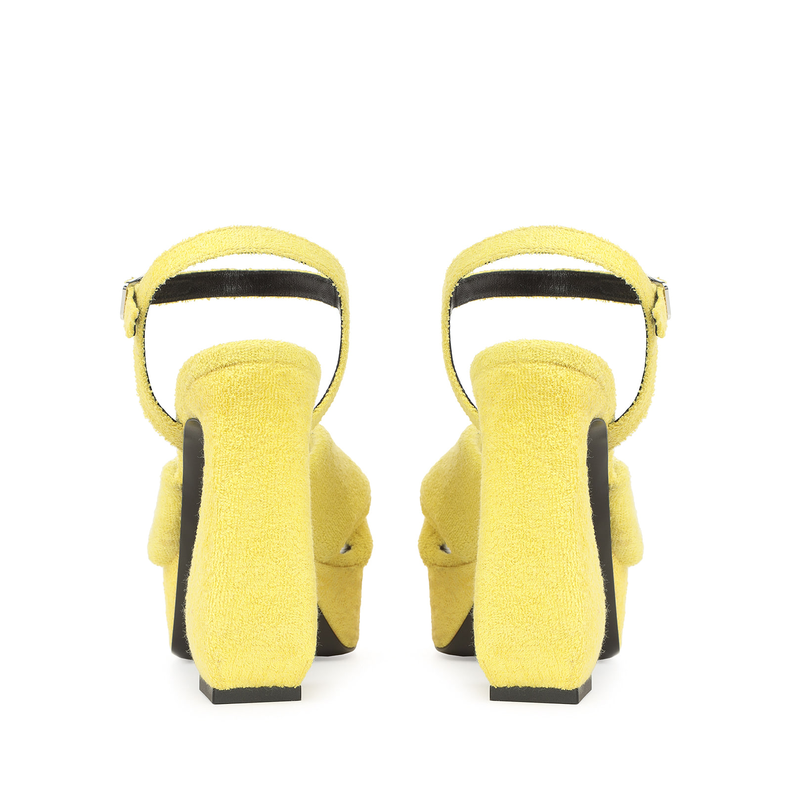 Sandals Yellow High heel: 90mm, SI ROSSI - Sandals Mimosa