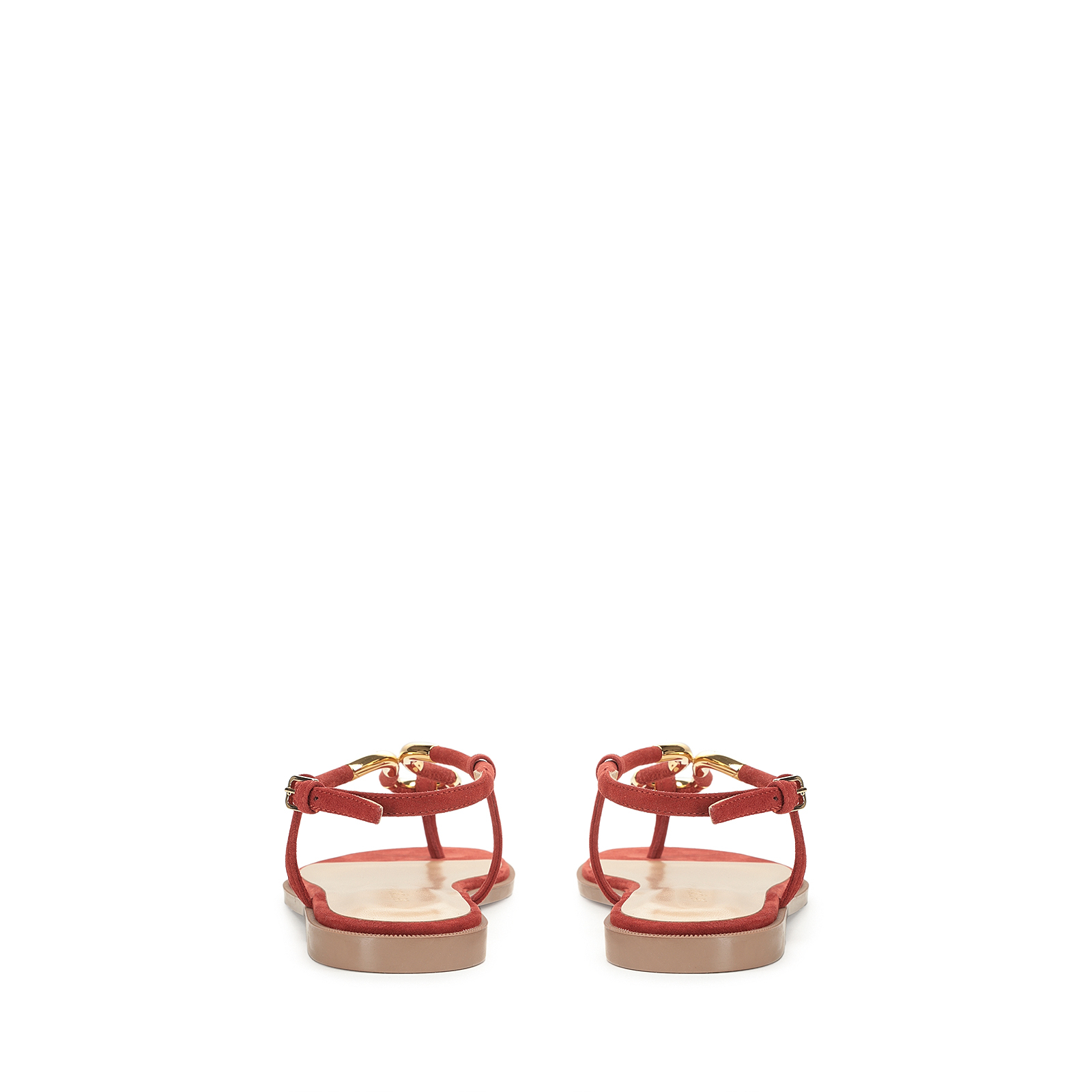 サンダル イエロー フラット: 5mm, Twist - Sandals Tangerine