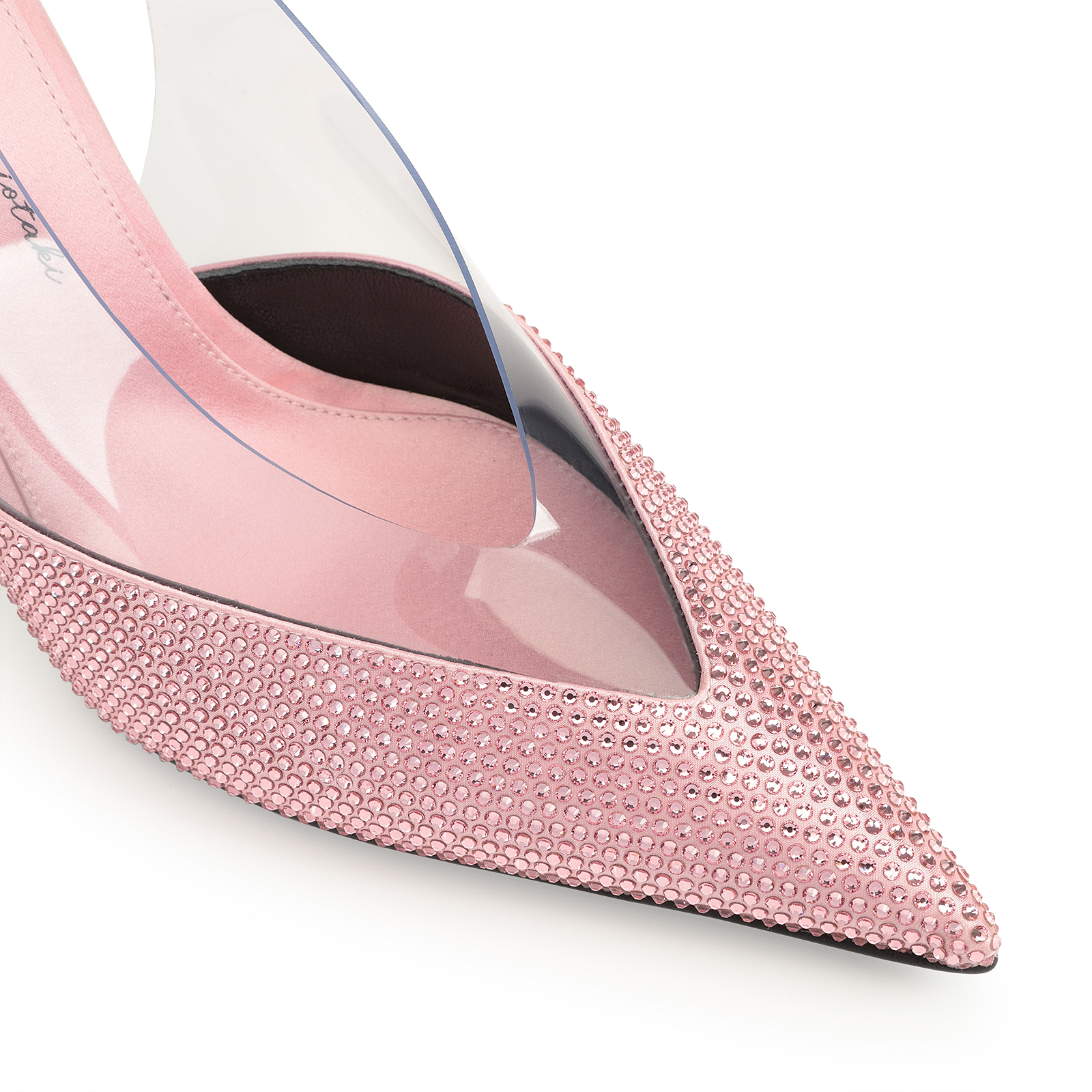 【関税&送料込】Sergio Rossi Pink Nappa Leather Evangelie Mu Sandals Pink High heel: 95mm, Evangelie | Sergio Rossi