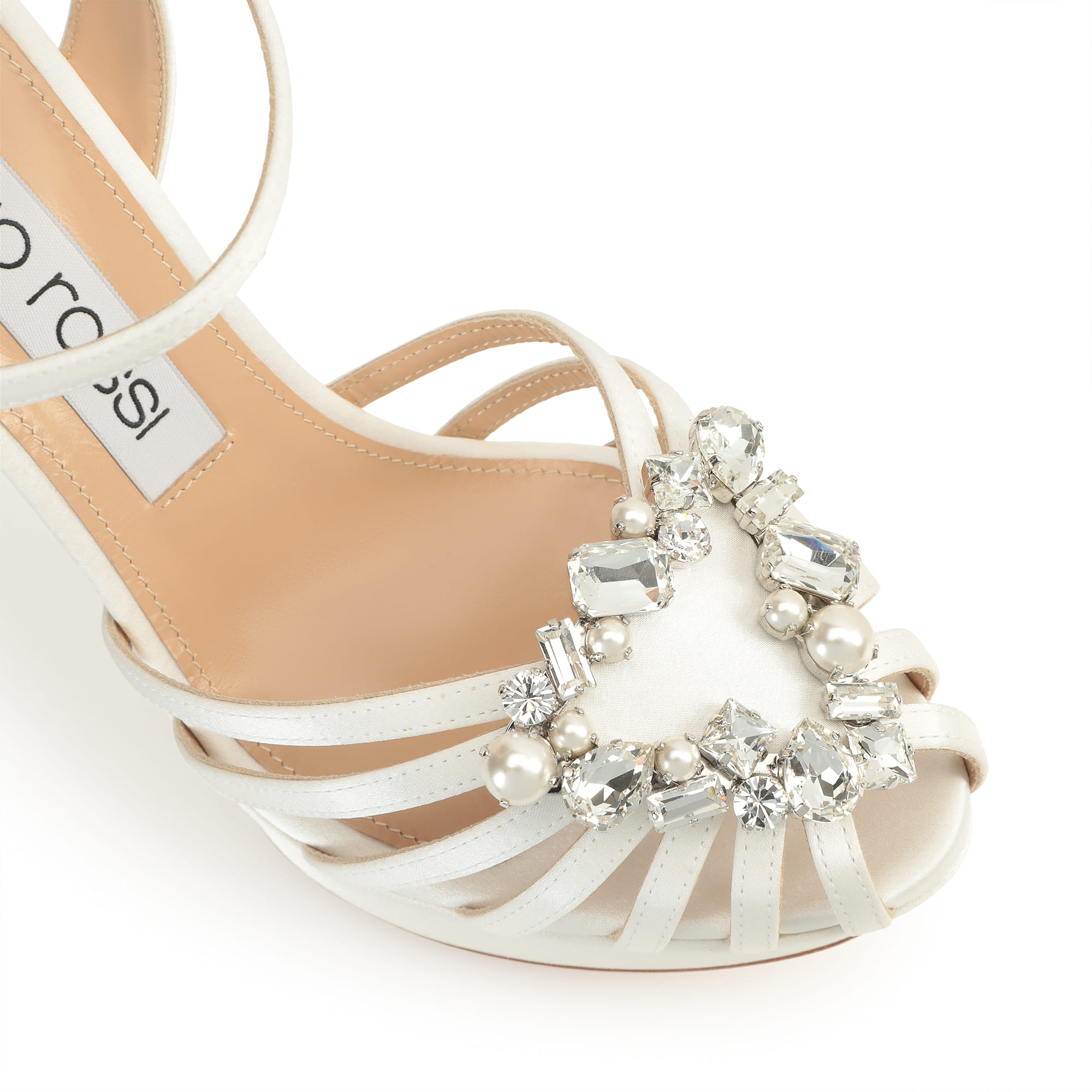 サンダル ホワイト ハイヒール: 90mm, Godiva Precious Bridal