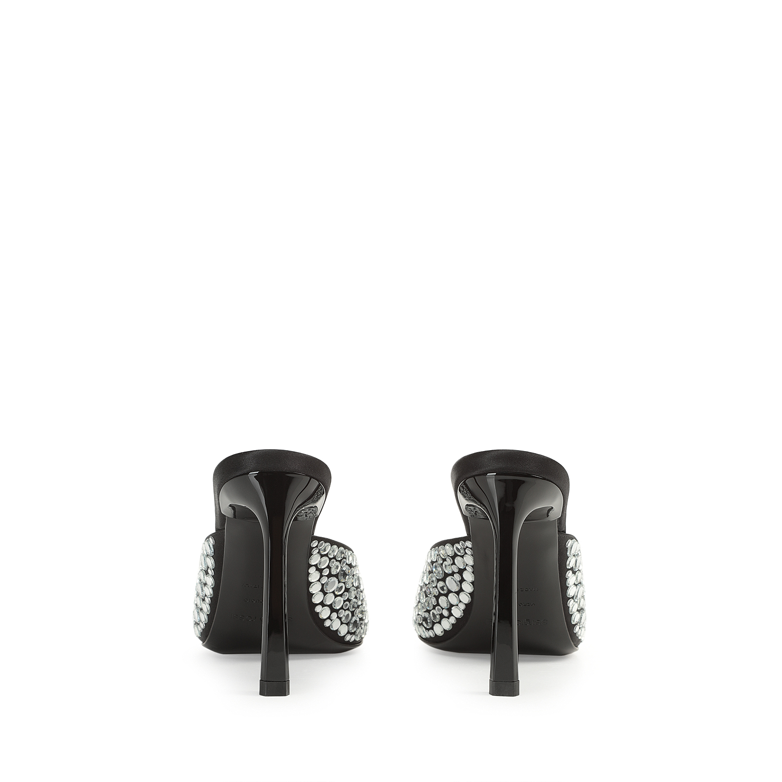 Mules Black High heel: 95mm, sr Liya - Mules Black | Sergio