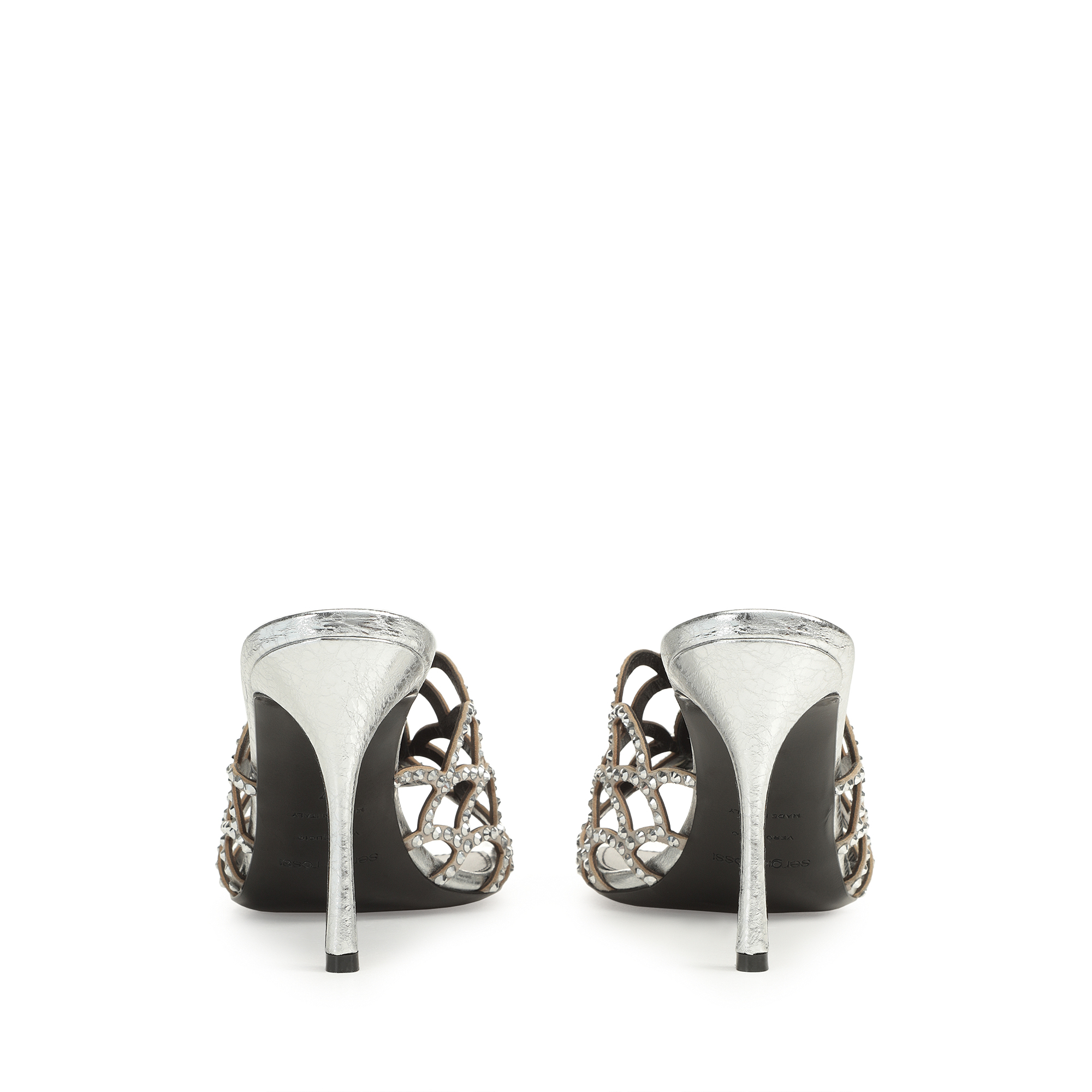 サンダル グレー ハイヒール: 90mm, sr Mermaid - Sandals Grey