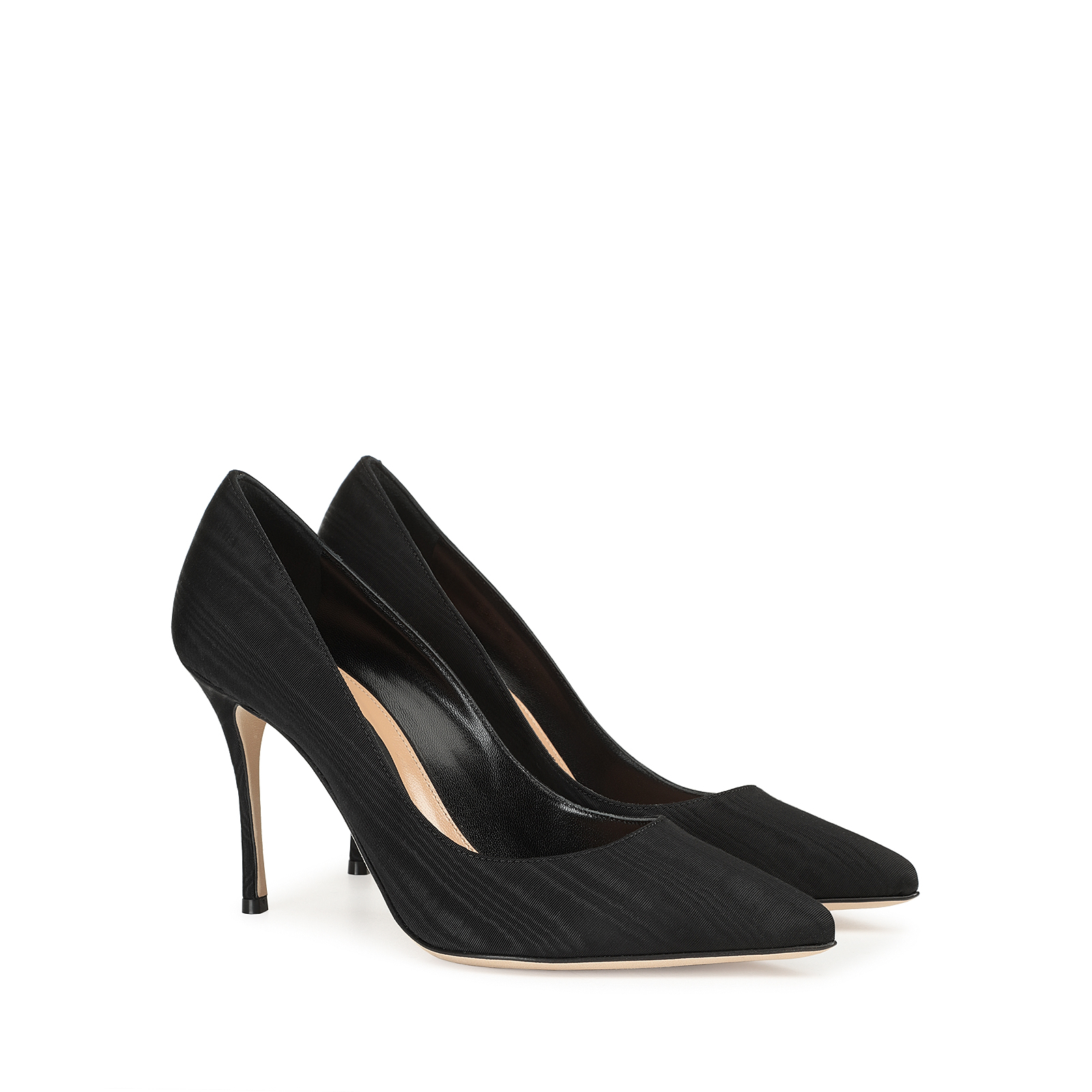 Black Heel height: 90mm, Godiva | Sergio Rossi