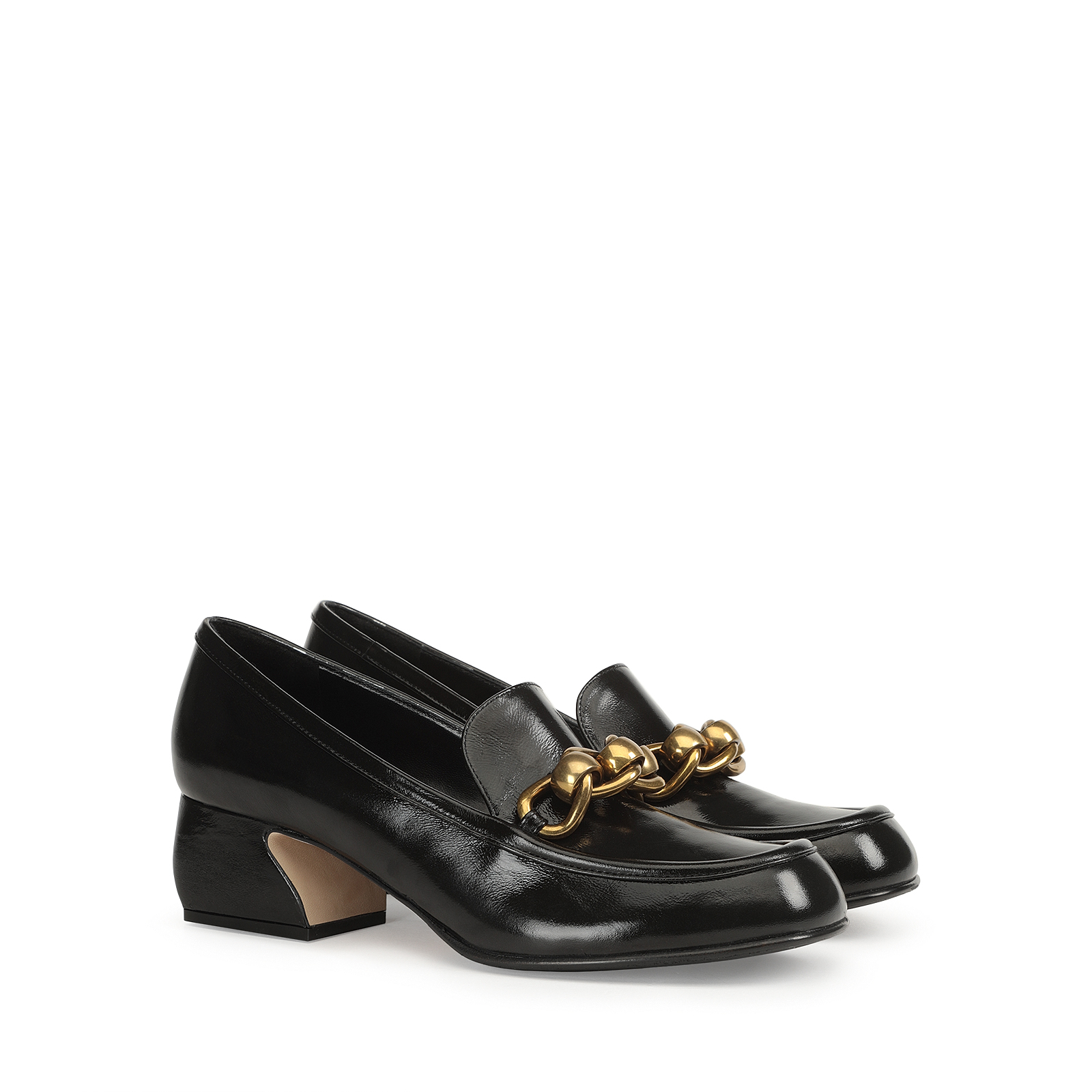 ☆Sergio Rossi☆セール! Slingback SI ROSSI patent nero SI ROSSI Slingback Black – Sergio Rossi