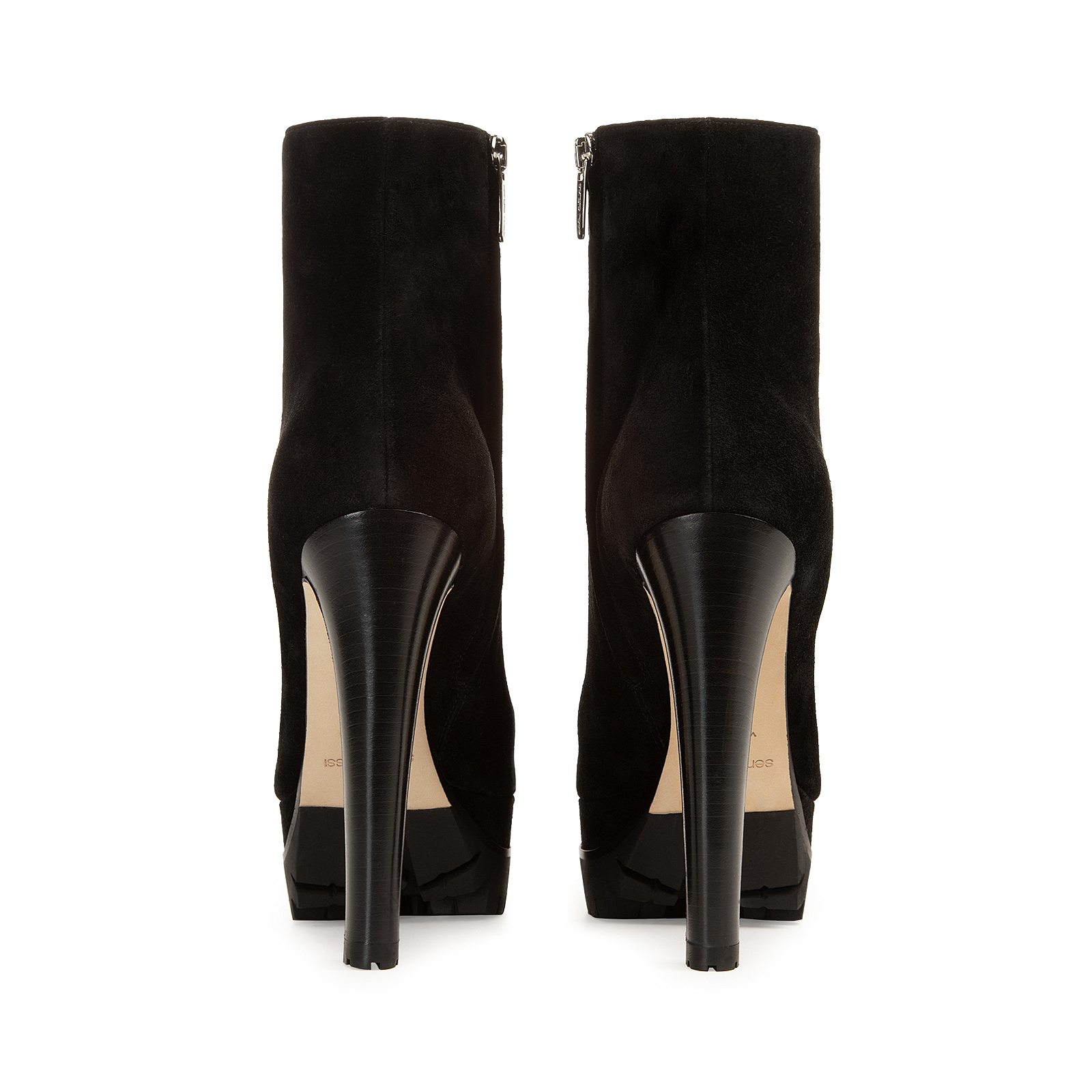 直営店☆SergioRossi☆ Shana スエードレザー ブーティ/ 90mm 直営店☆SergioRossi☆ Shana スエードレザー ブーティ/ 90mm