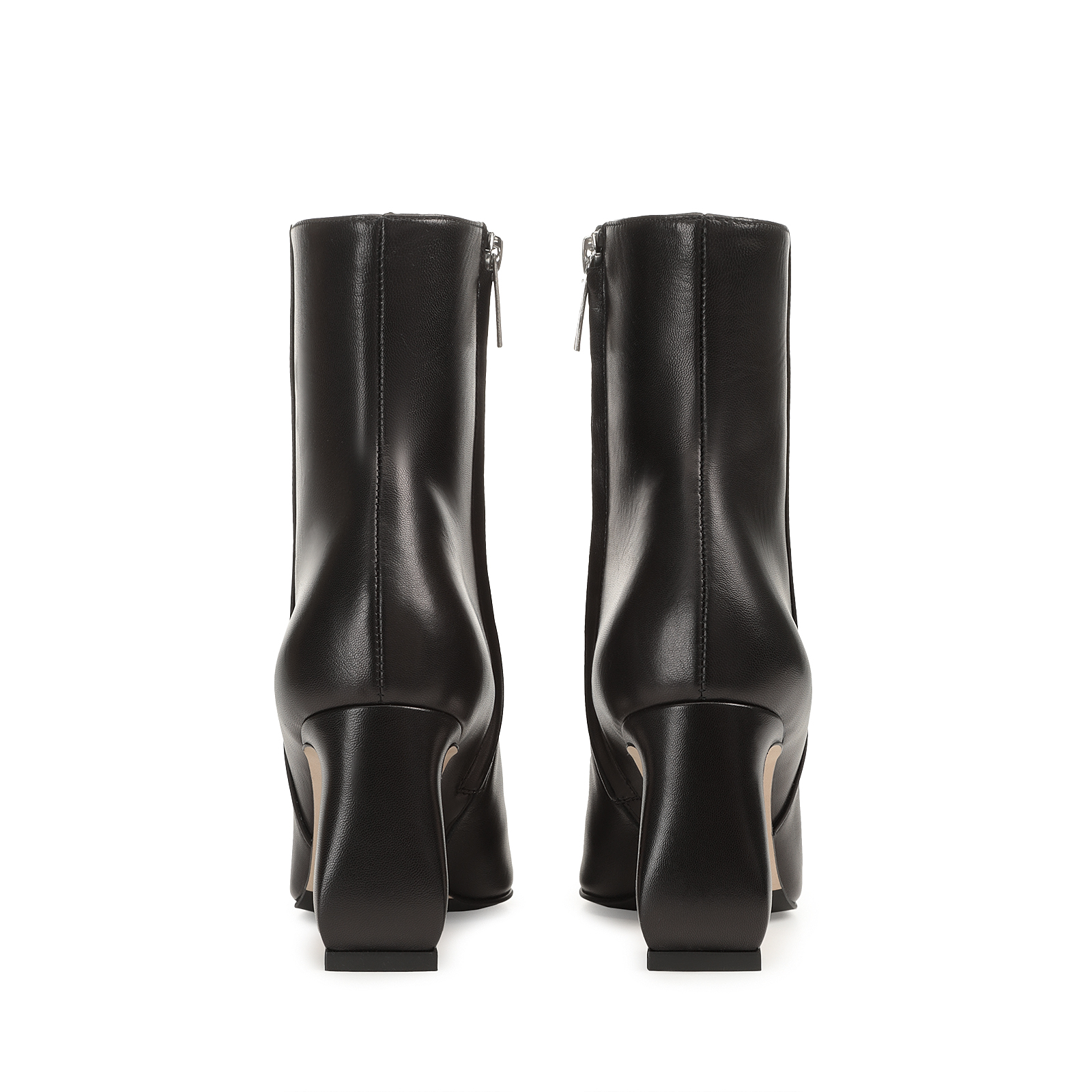 【即納】 Black Booties High Black Booties - ROSSI SI 80mm, heel: 靴