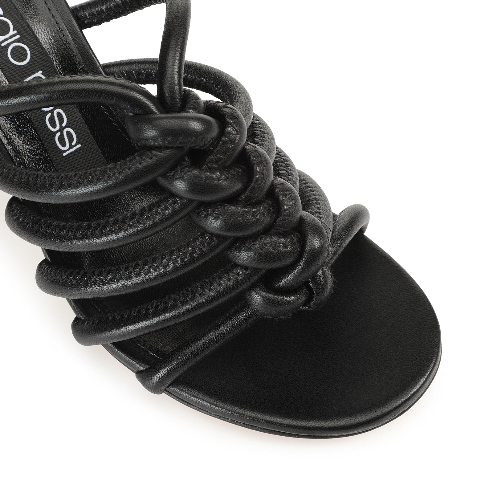 Sandals ブラック ヒールの高さ: 90mm, sr Alicudi | Sergio Rossi