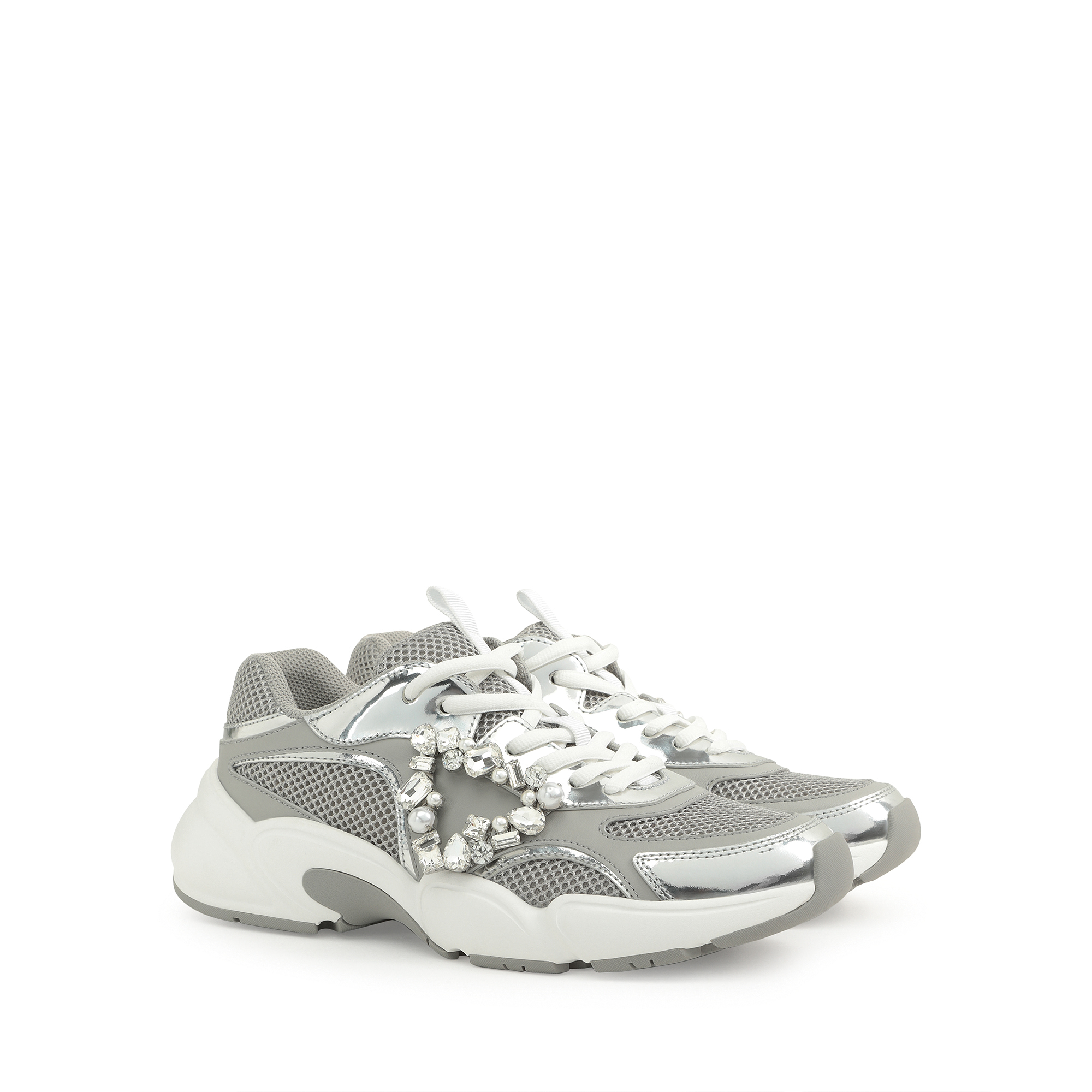 直営店☆SergioRossi☆ Sr Hiking カーフレザー スニーカー/20mm スニーカー マルチカラー フラット: 5mm, sr1 Addict - Sneakers