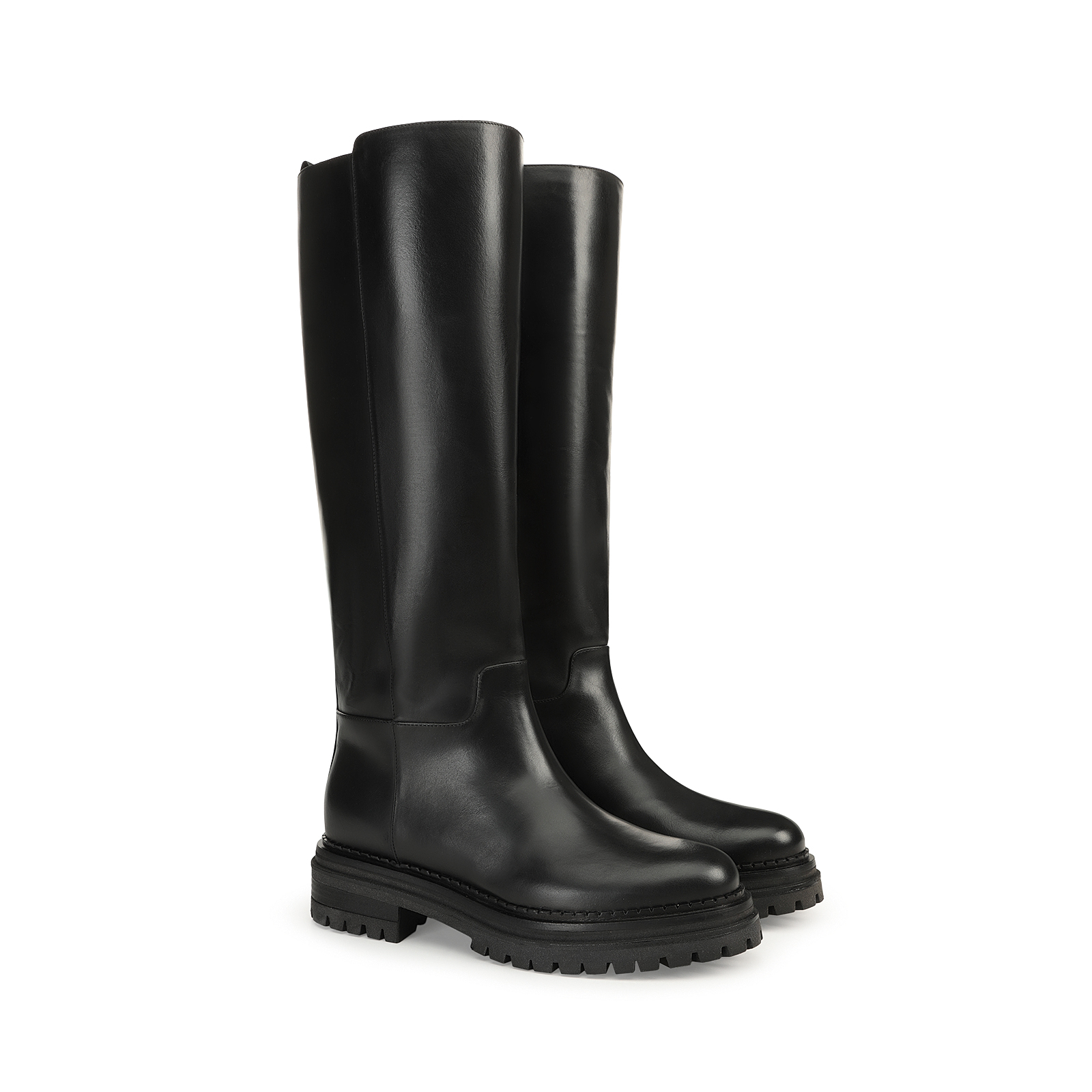 Boots Black Low heel: 15mm, sr Joan - Boots Black | Sergio Rossi