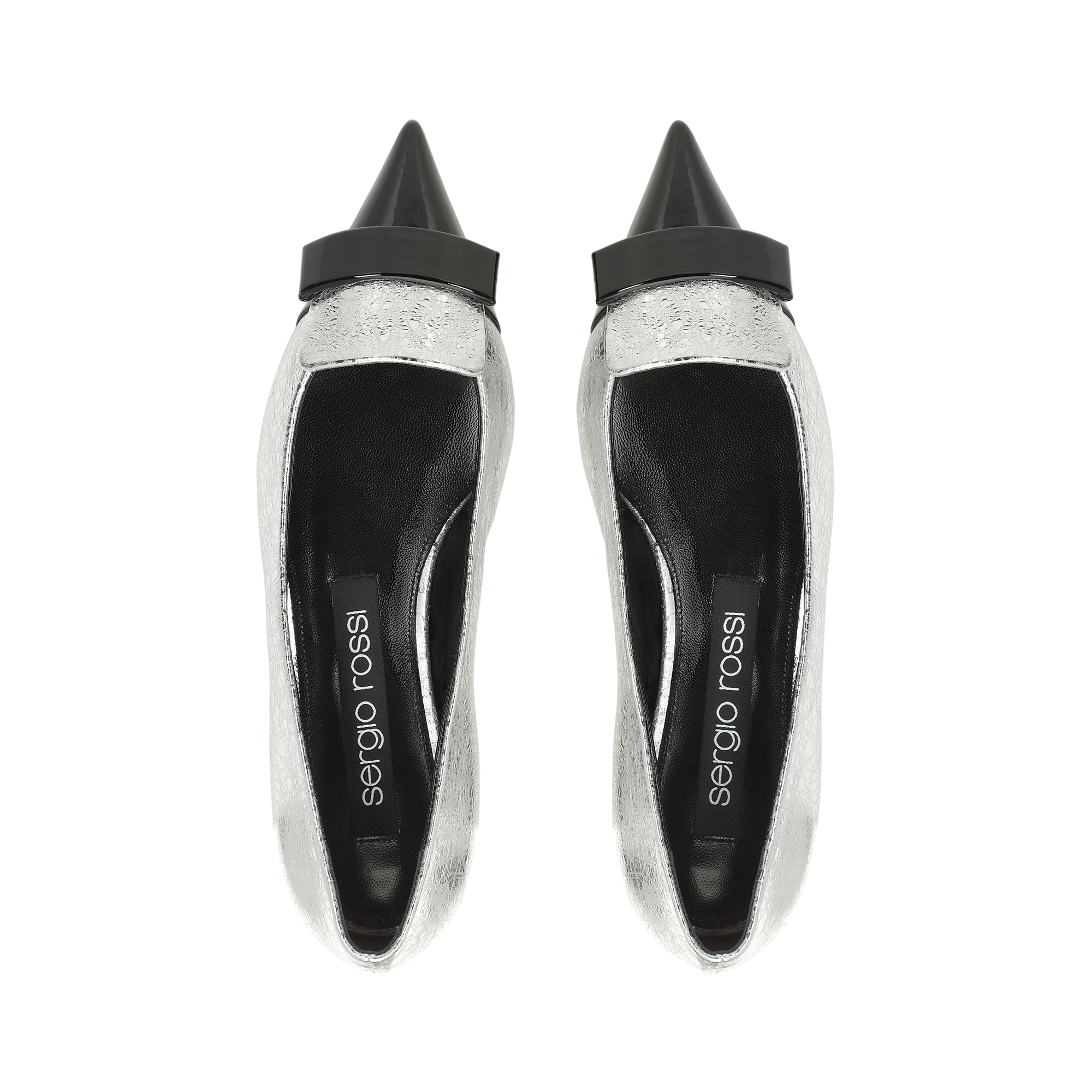 靴 SERGIO ROSSI Flat MOUTON Mocca Women's Ballet Flats & Loafers – Sergio Rossi