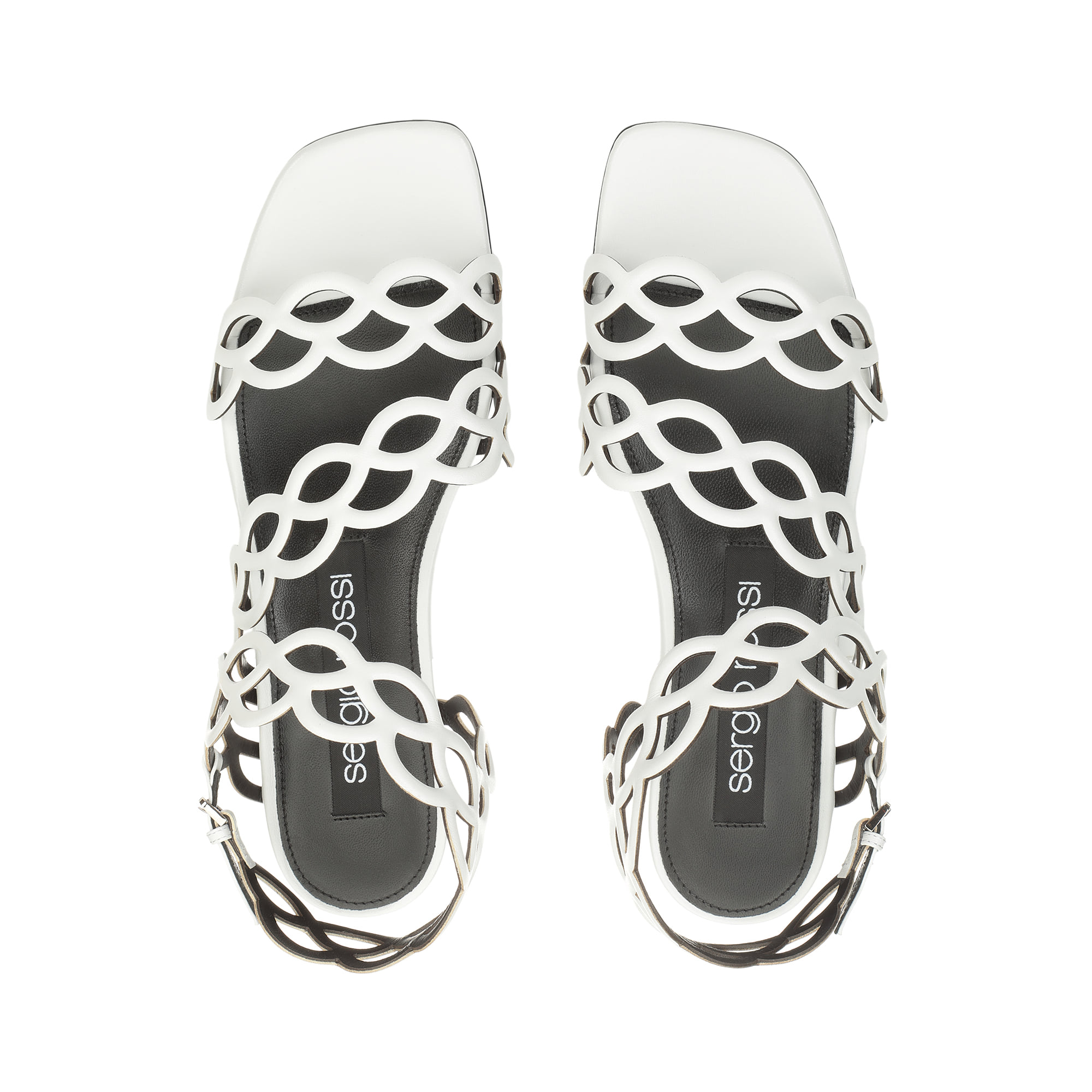 サンダル ホワイト ローヒール: 15mm, sr Mermaid - Sandals