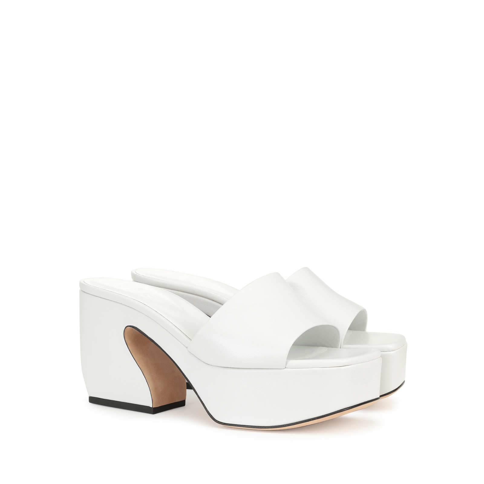 Sandals ホワイト ヒールの高さ: 45mm, Si Rossi | Sergio Rossi