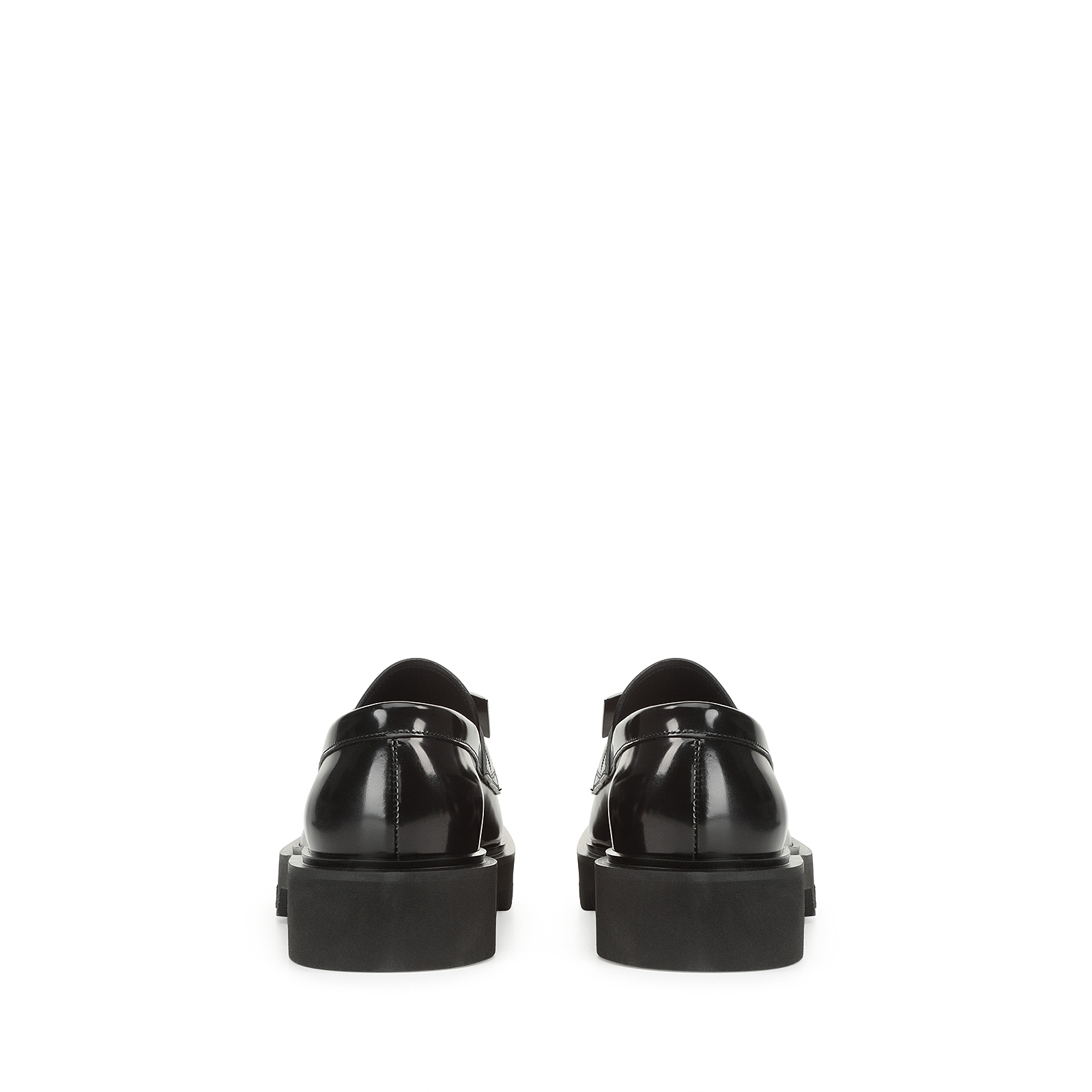【Sergio Rossi】sr Miroir ラージプレート フラットシューズ B05860MFL116400.1000.5.H1.jpg