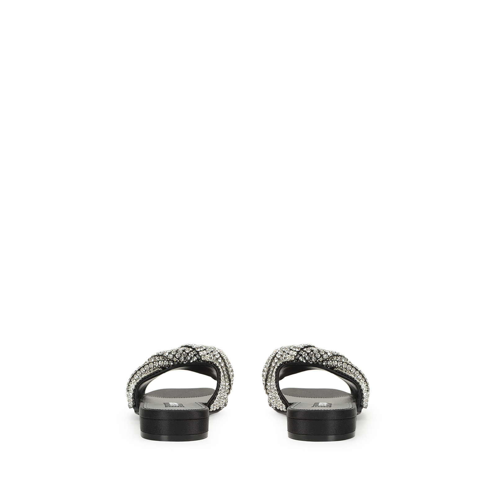 Sandals Black Low heel: 15mm, sr Evangelie - Sandals Black