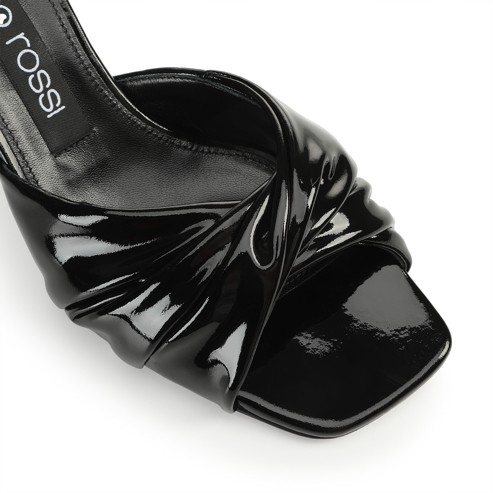 早い者勝ち【Sergio Rossi】Sr Evangelie サンダル レザー 60mm サンダル ブラック ミッドヒール: 60mm, sr Evangelie - Sandals