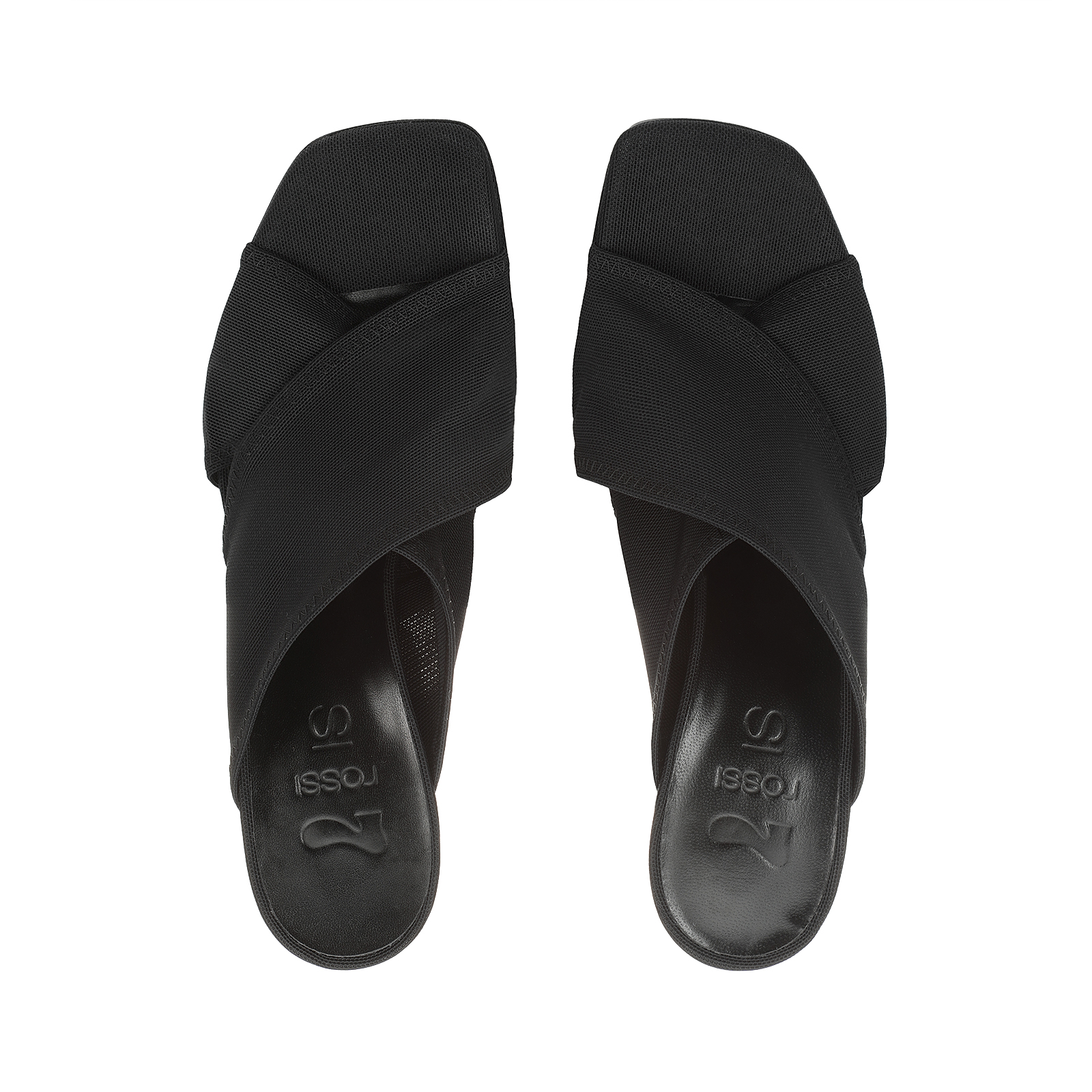 サンダル ブラック ハイヒール: 90mm, SI ROSSI - Sandals Black
