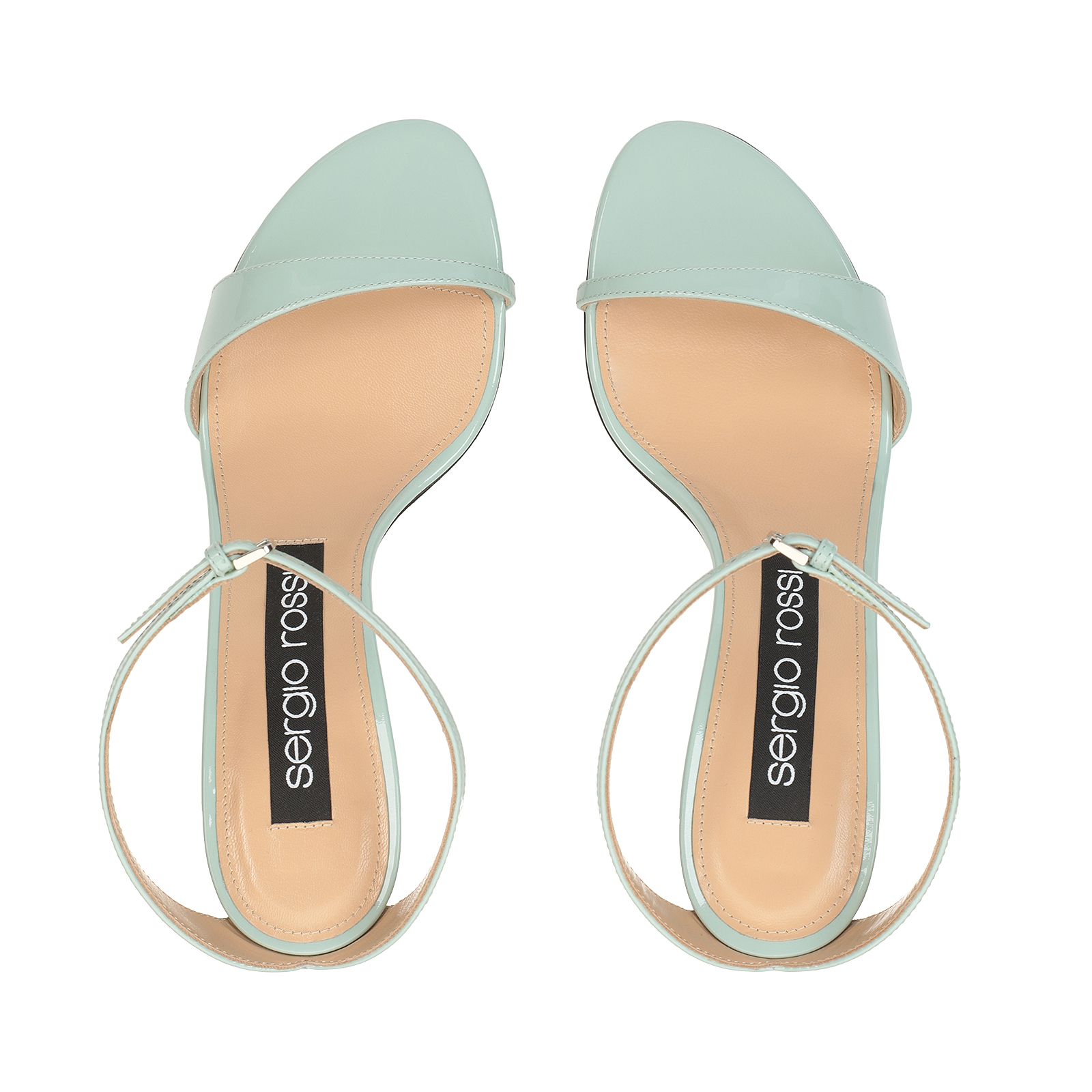 Sandals Green Heel height: 75mm, Godiva | Sergio Rossi Sandals Green Heel height: 75mm, Godiva | Sergio Rossi
