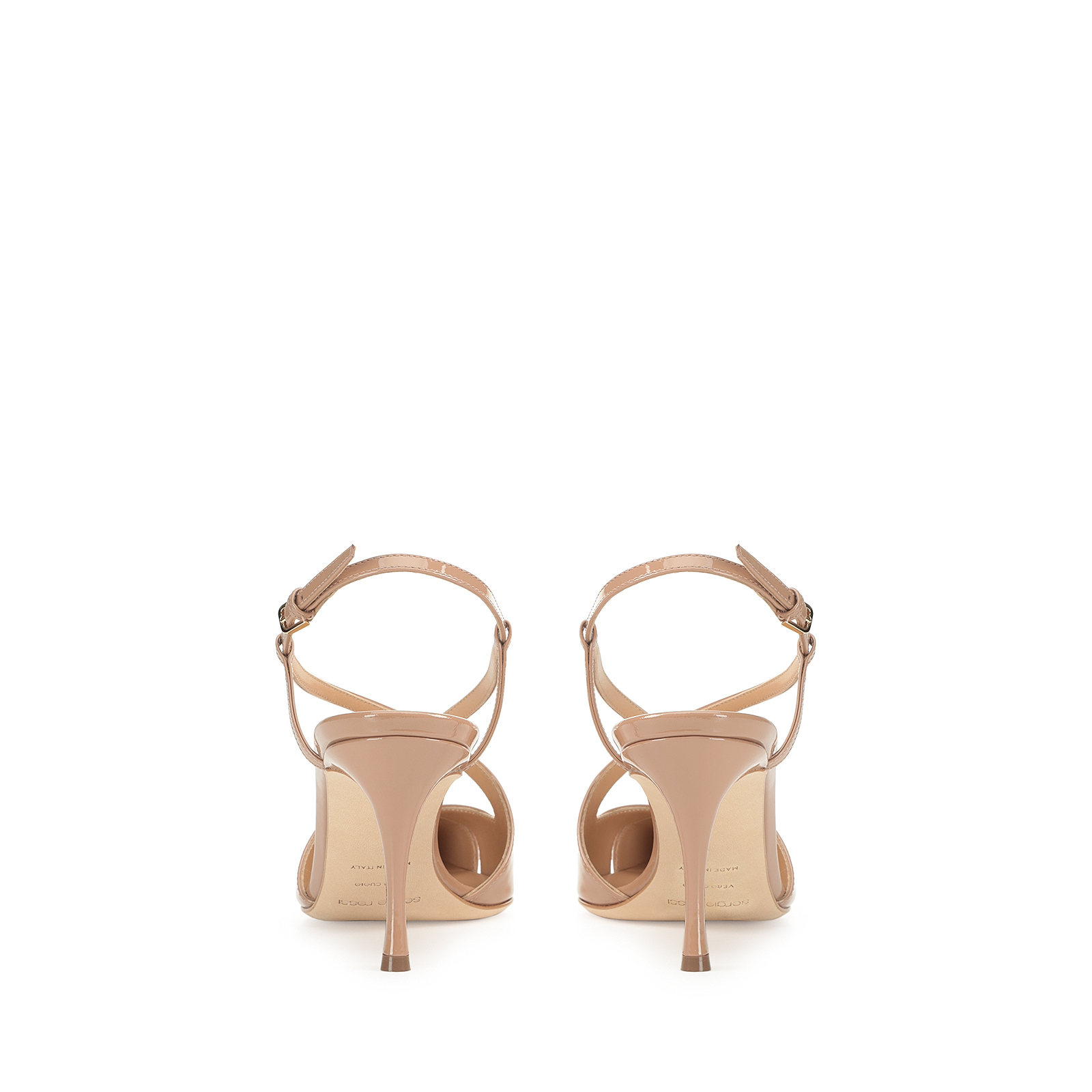 【Sergio Rossi】Bon Ton スリングバック 75㎜ ヒール 2色 スリングバック ピンク ミッドヒール: 75mm, Bon Ton | Sergio Rossi