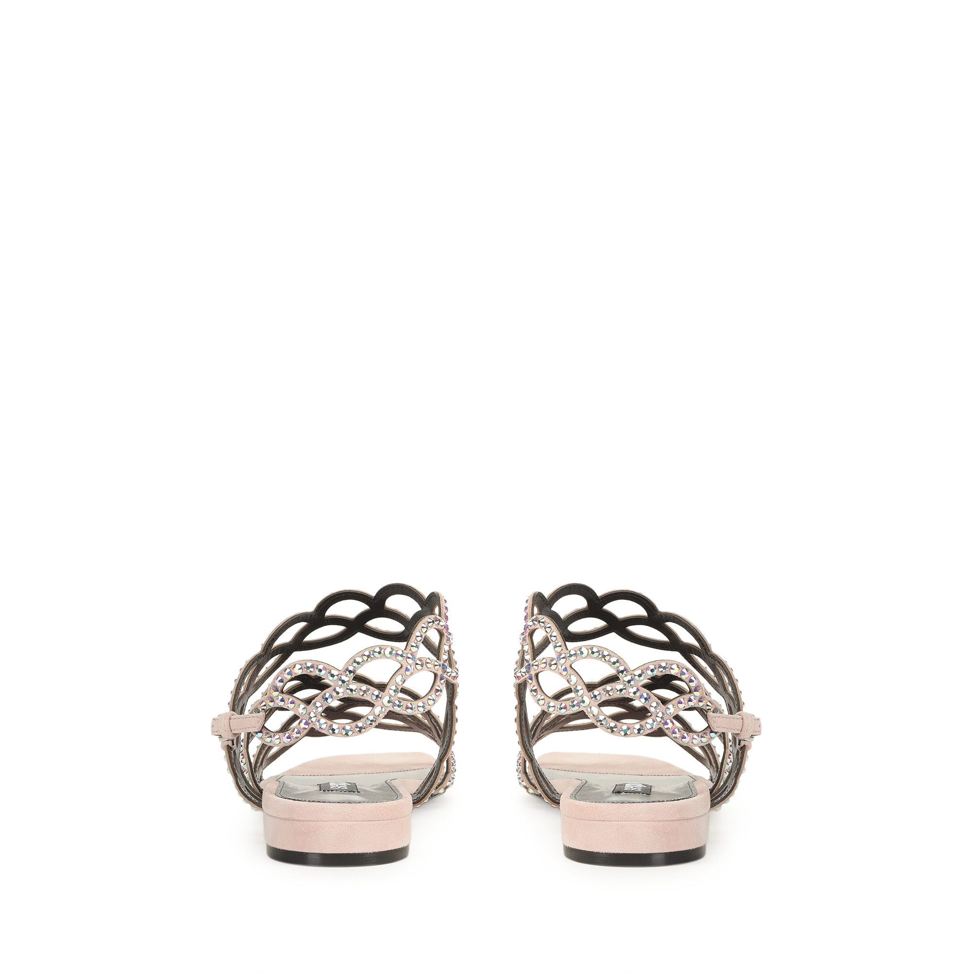 Flat sandals Pink Low heel: 15mm, sr Mermaid - Flat sandals