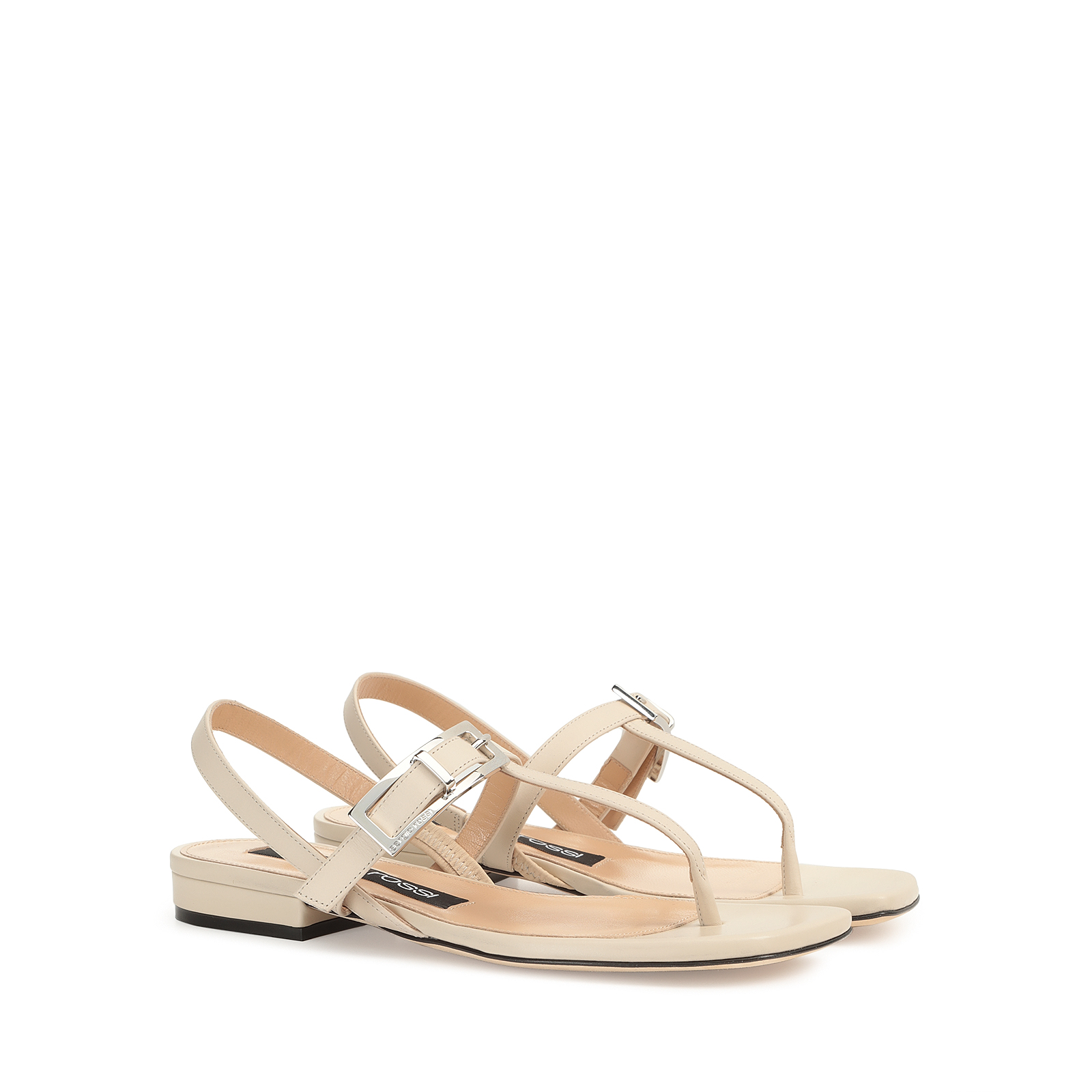 sergio rossi☆Nora sandal 15ミリ Sandals Beige Low heel: 15mm, sr Nora | Sergio Rossi