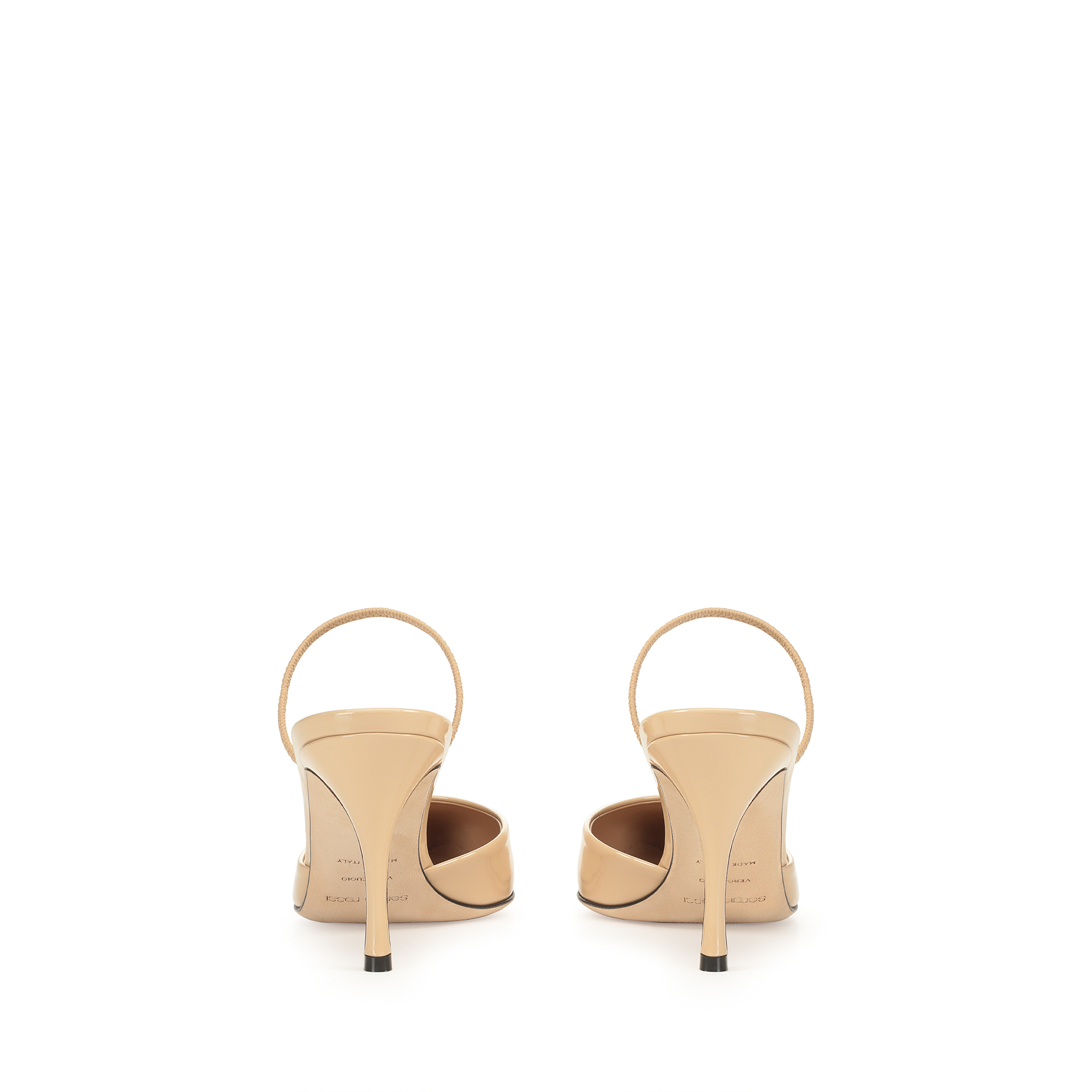 Slingbacks Beige Mid heel: 75mm, Godiva - Slingbacks Soft
