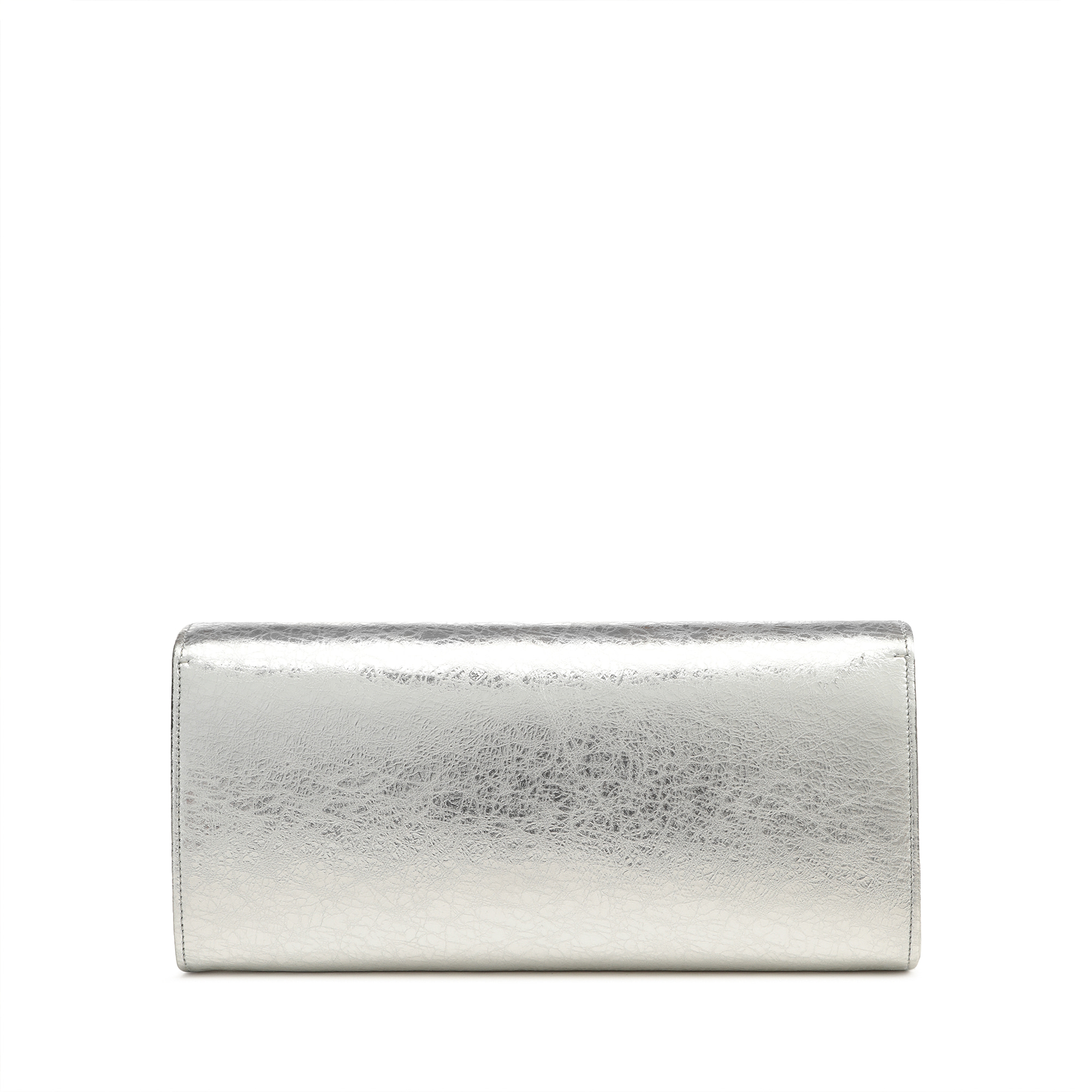 Pochette グレー , Precious - Clutch Silver | Sergio Rossi